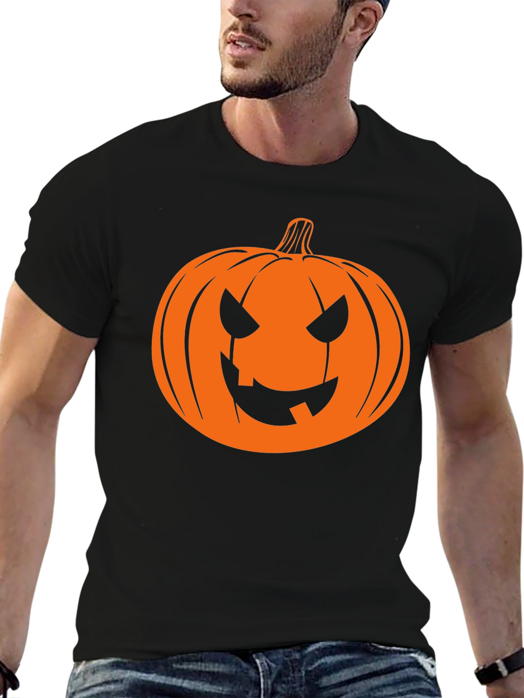 Spooky Pumpkin Graphic Tee