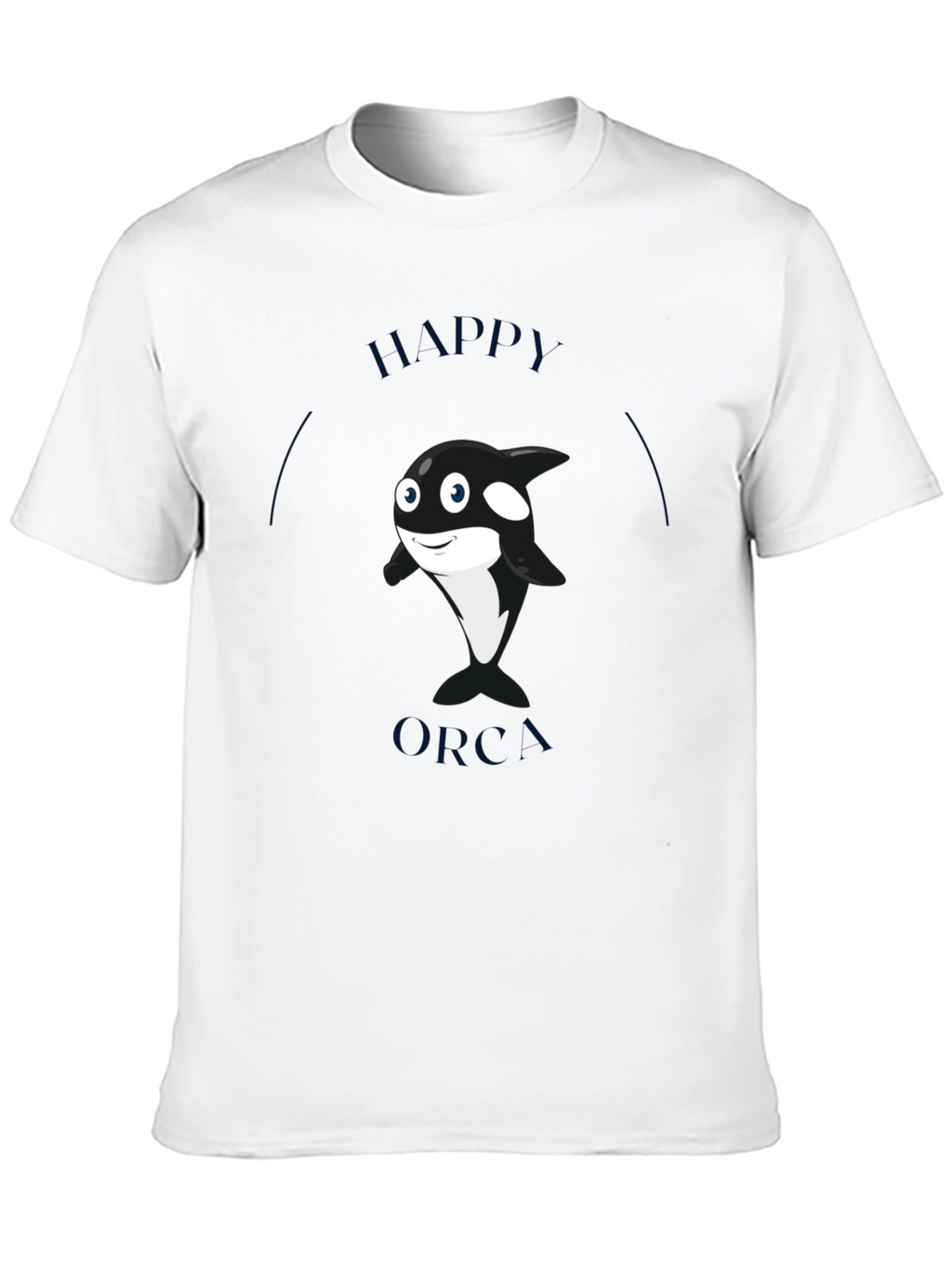 Happy Orca Graphic T-Shirt