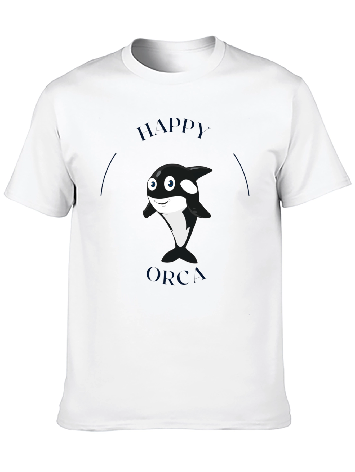 Happy Orca Graphic T-Shirt