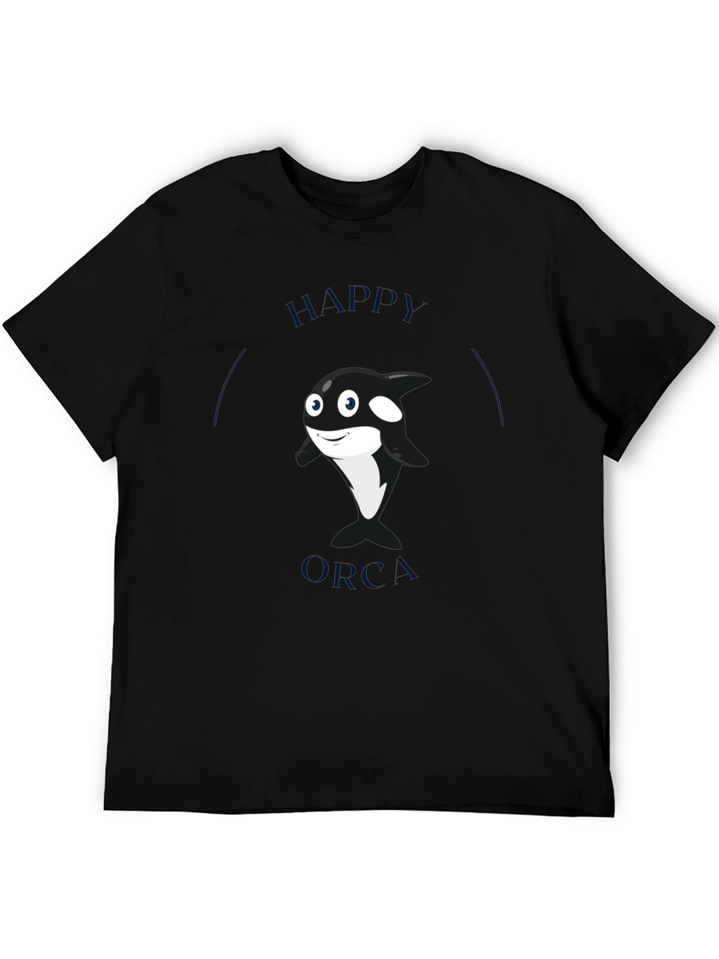 Happy Orca Graphic T-Shirt