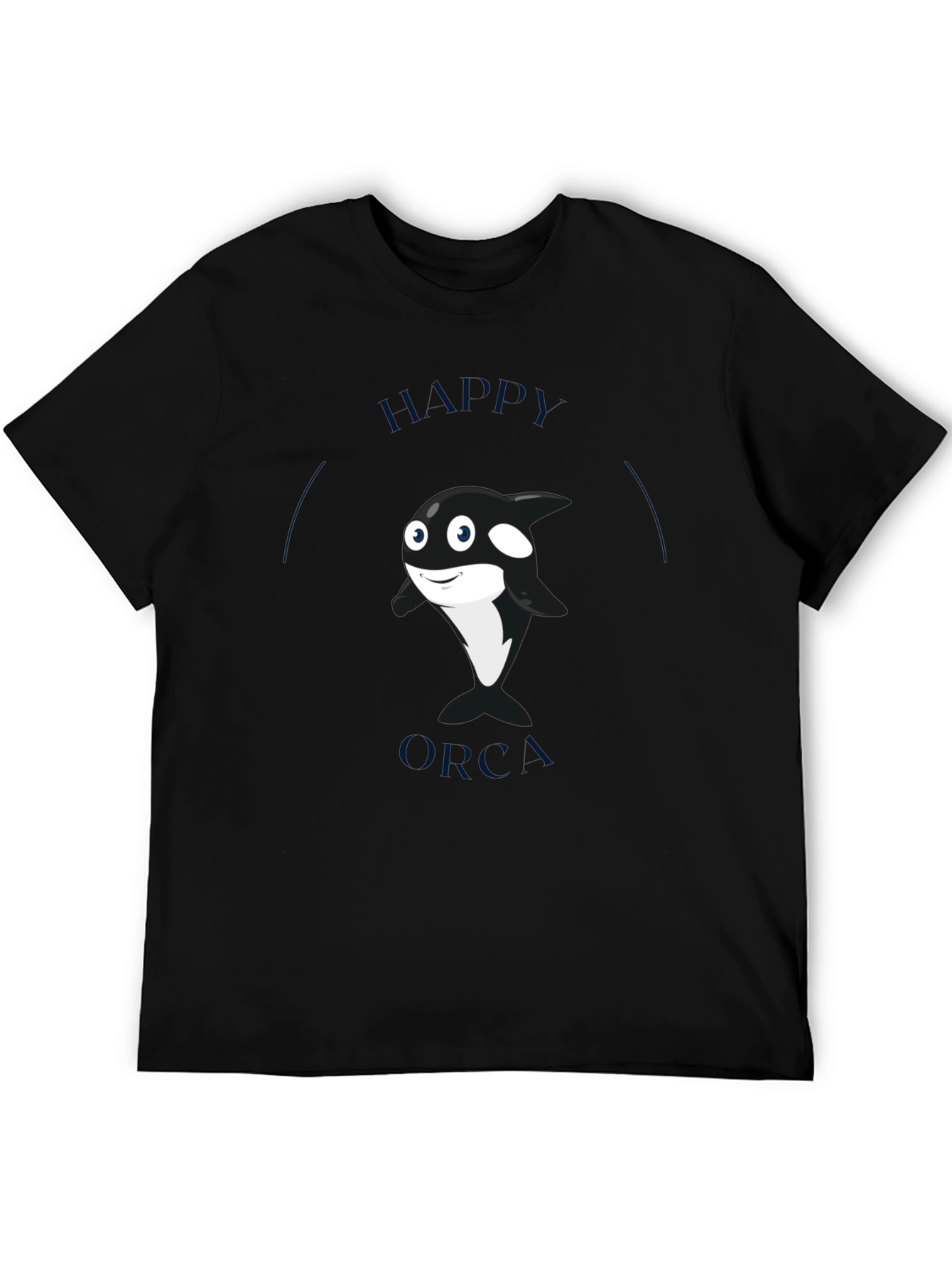 Happy Orca Graphic T-Shirt