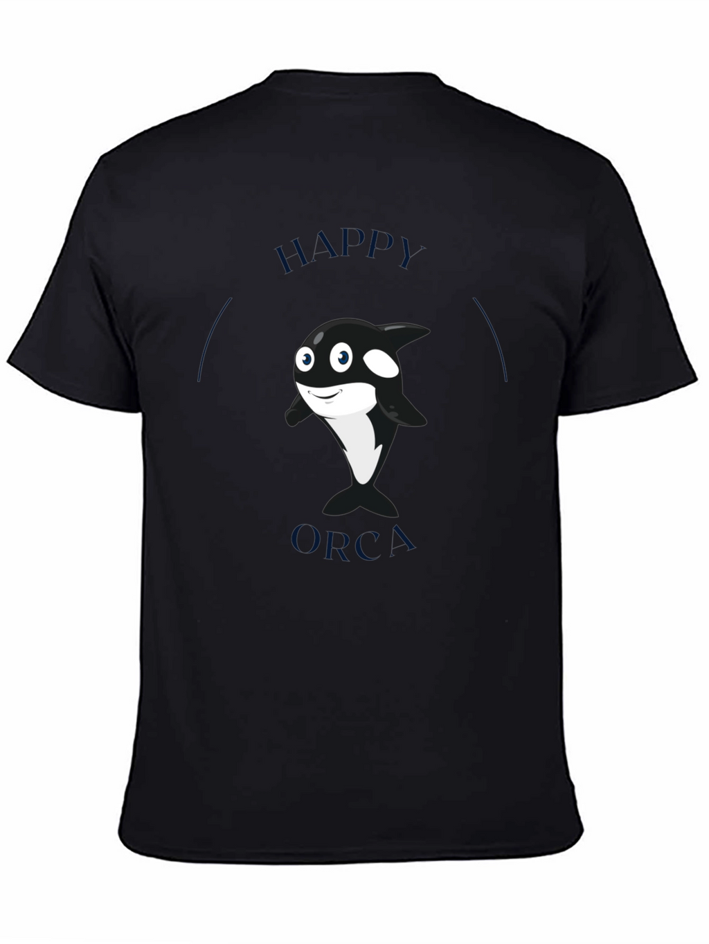 Happy Orca Graphic T-Shirt