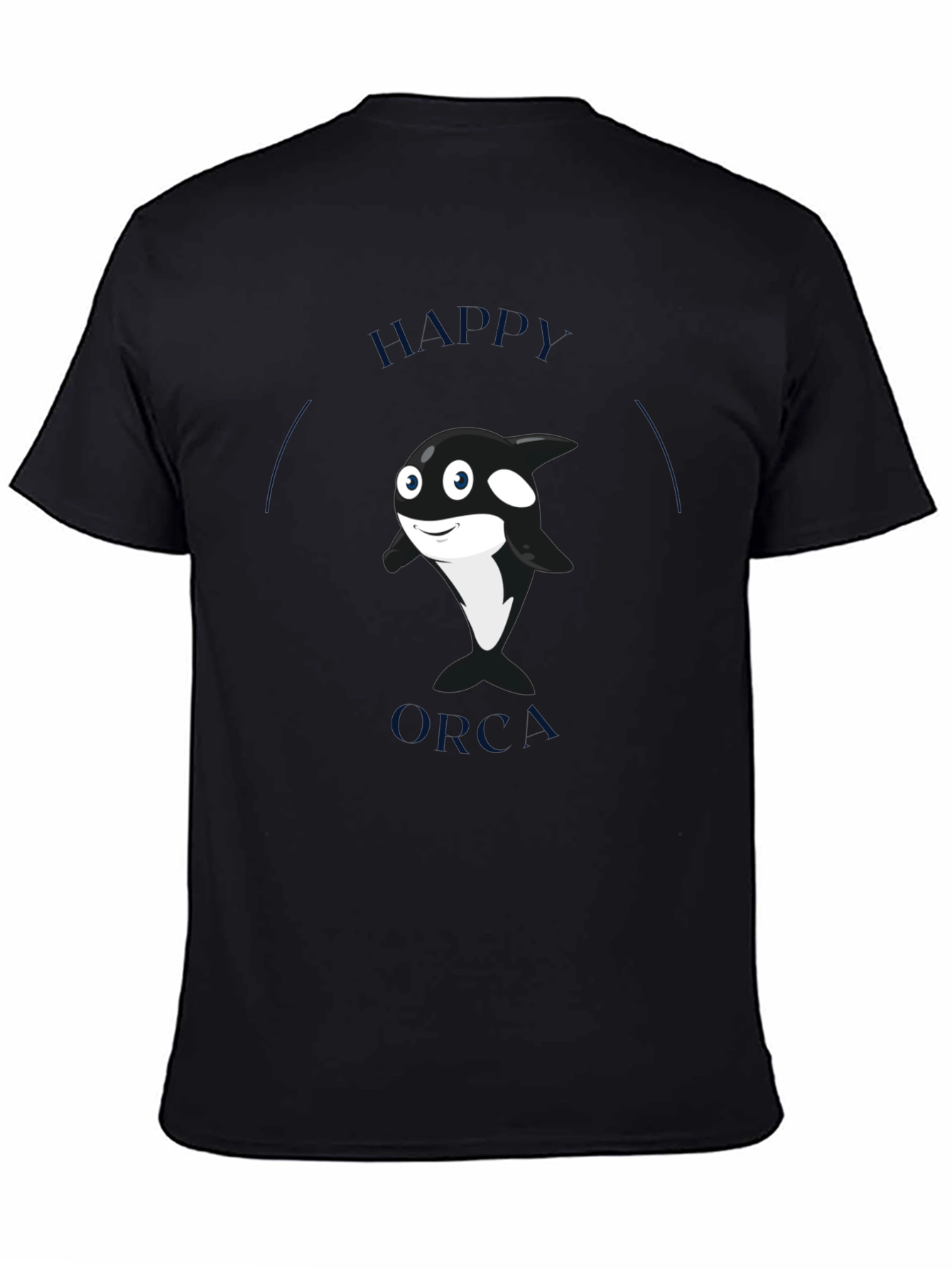 Happy Orca Graphic T-Shirt