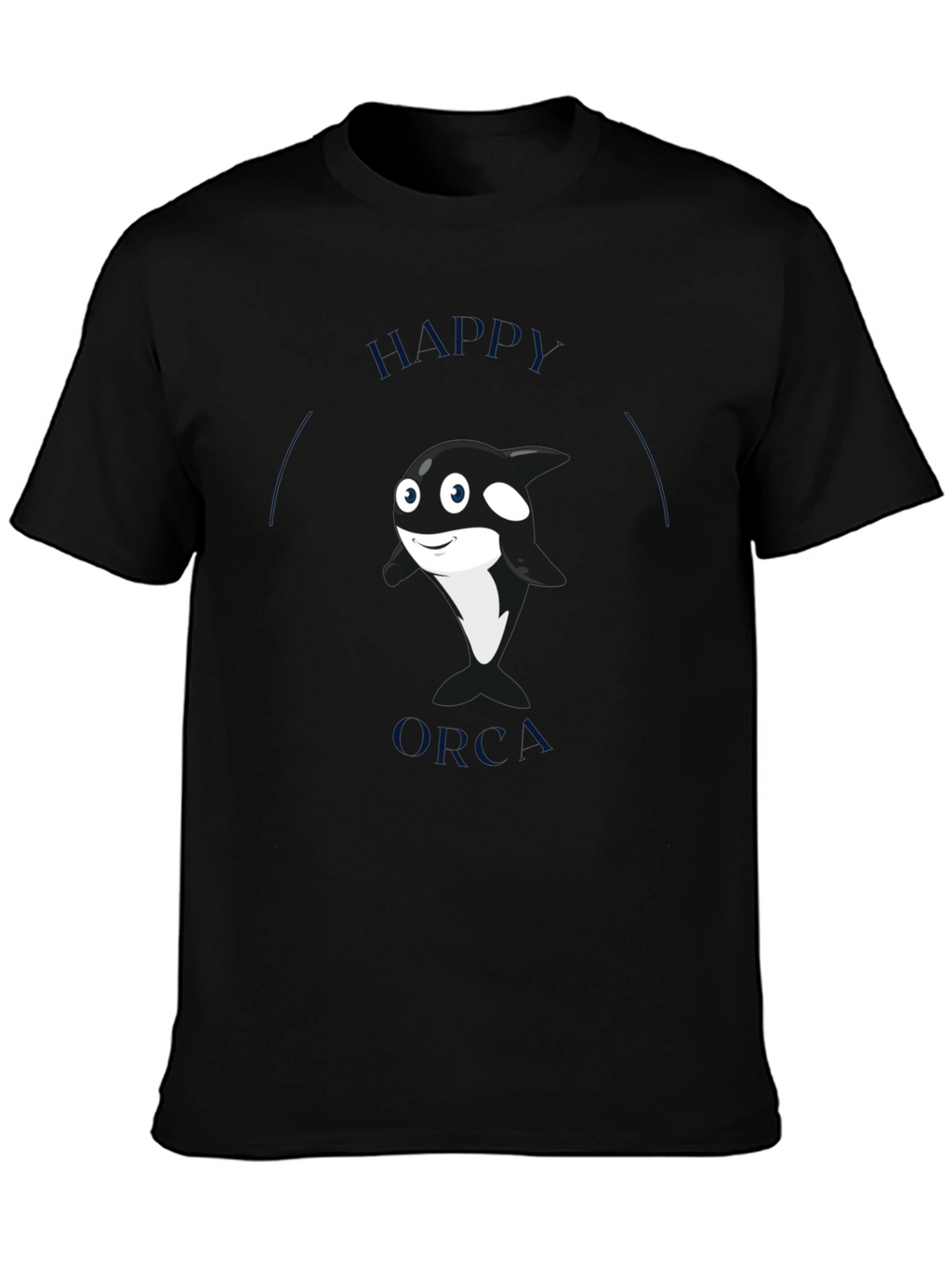 Happy Orca Graphic T-Shirt