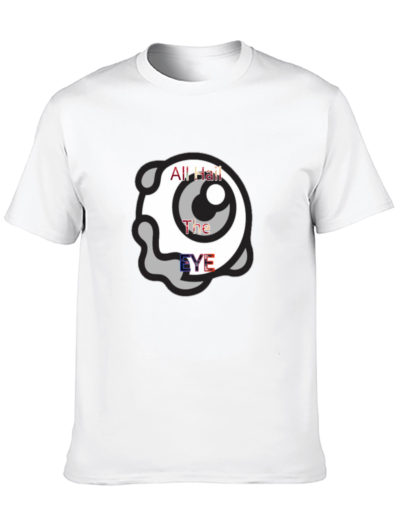 All Hail The Eye T-Shirt - Black Graphic Tee