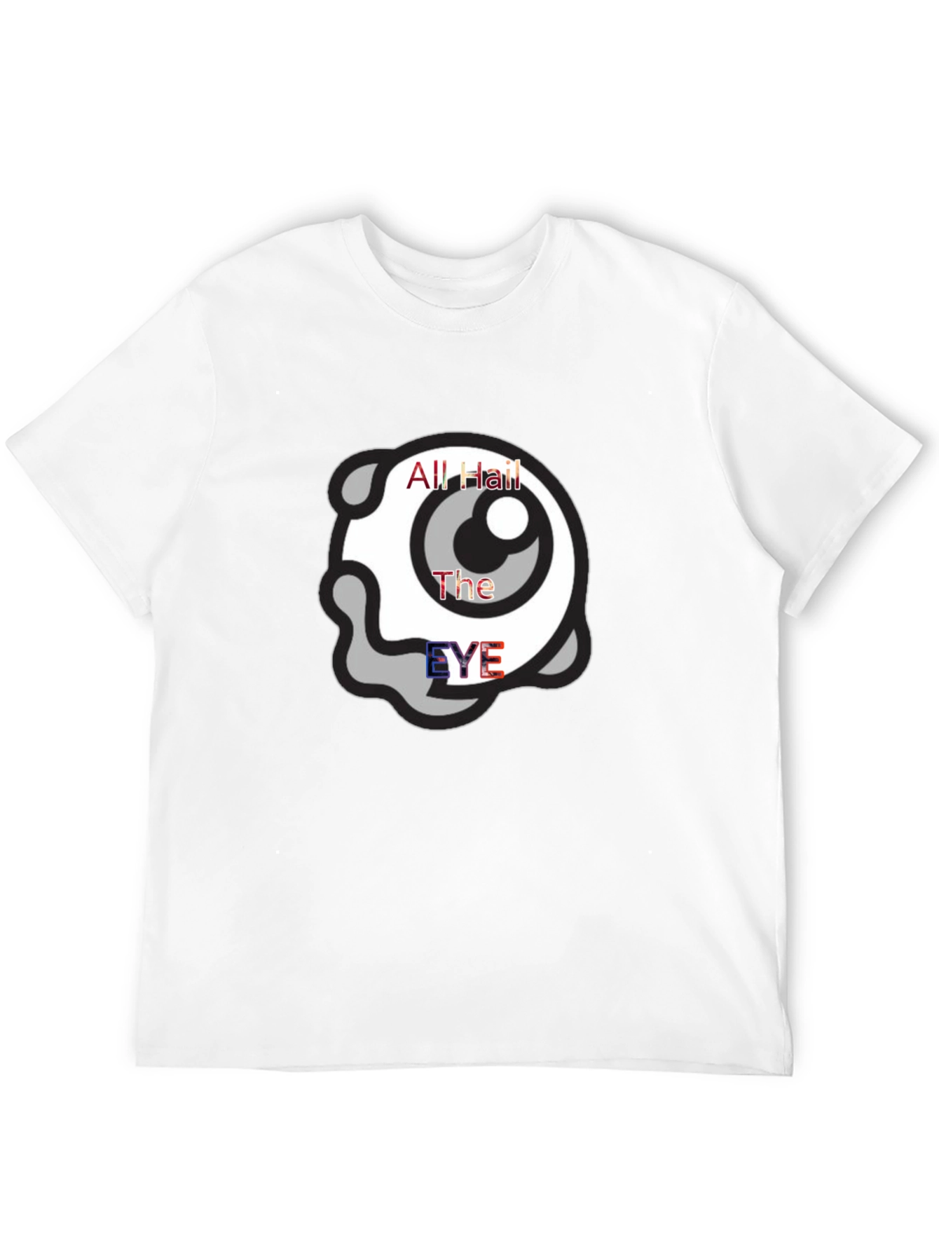 All Hail The Eye T-Shirt - Black Graphic Tee