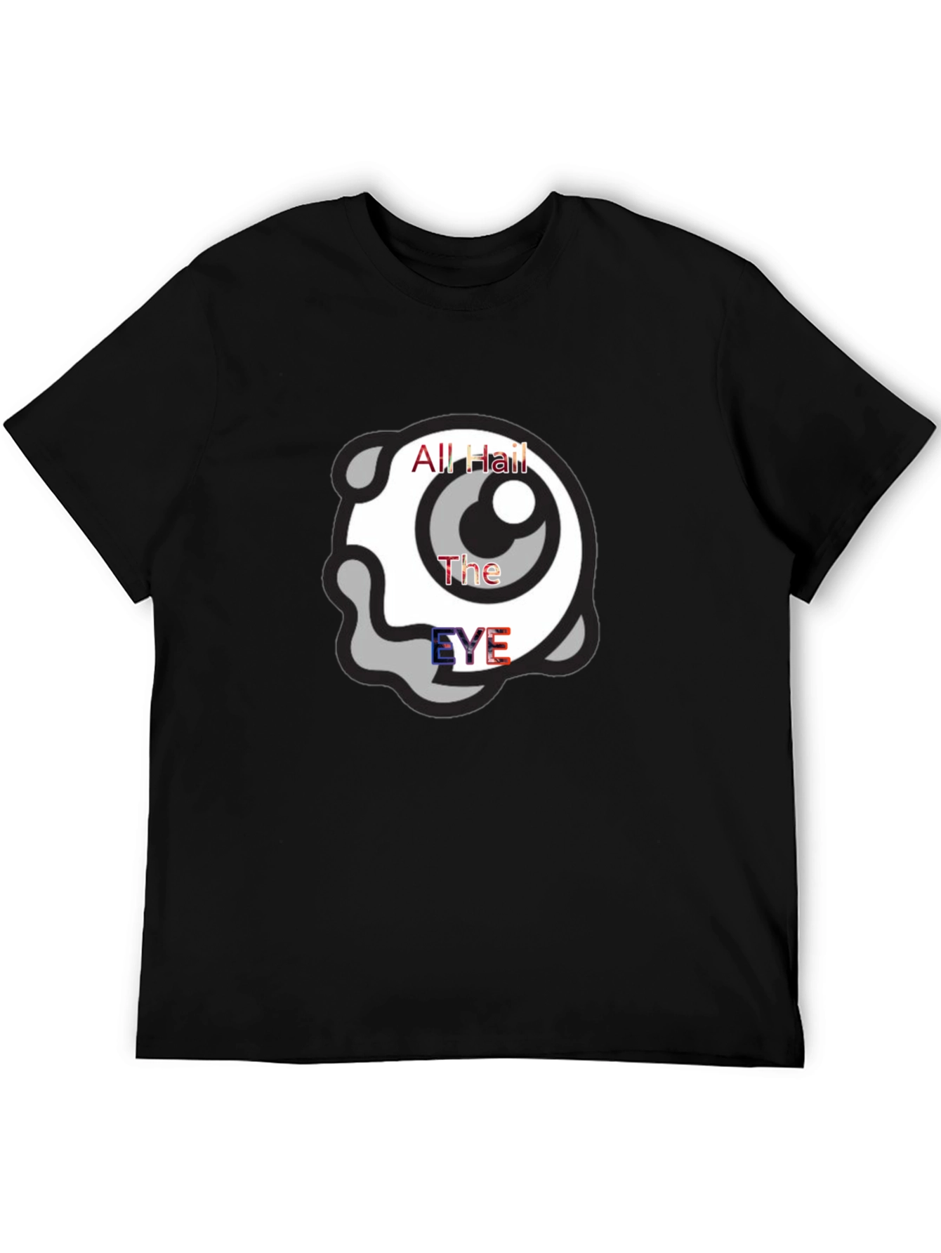All Hail The Eye T-Shirt - Black Graphic Tee