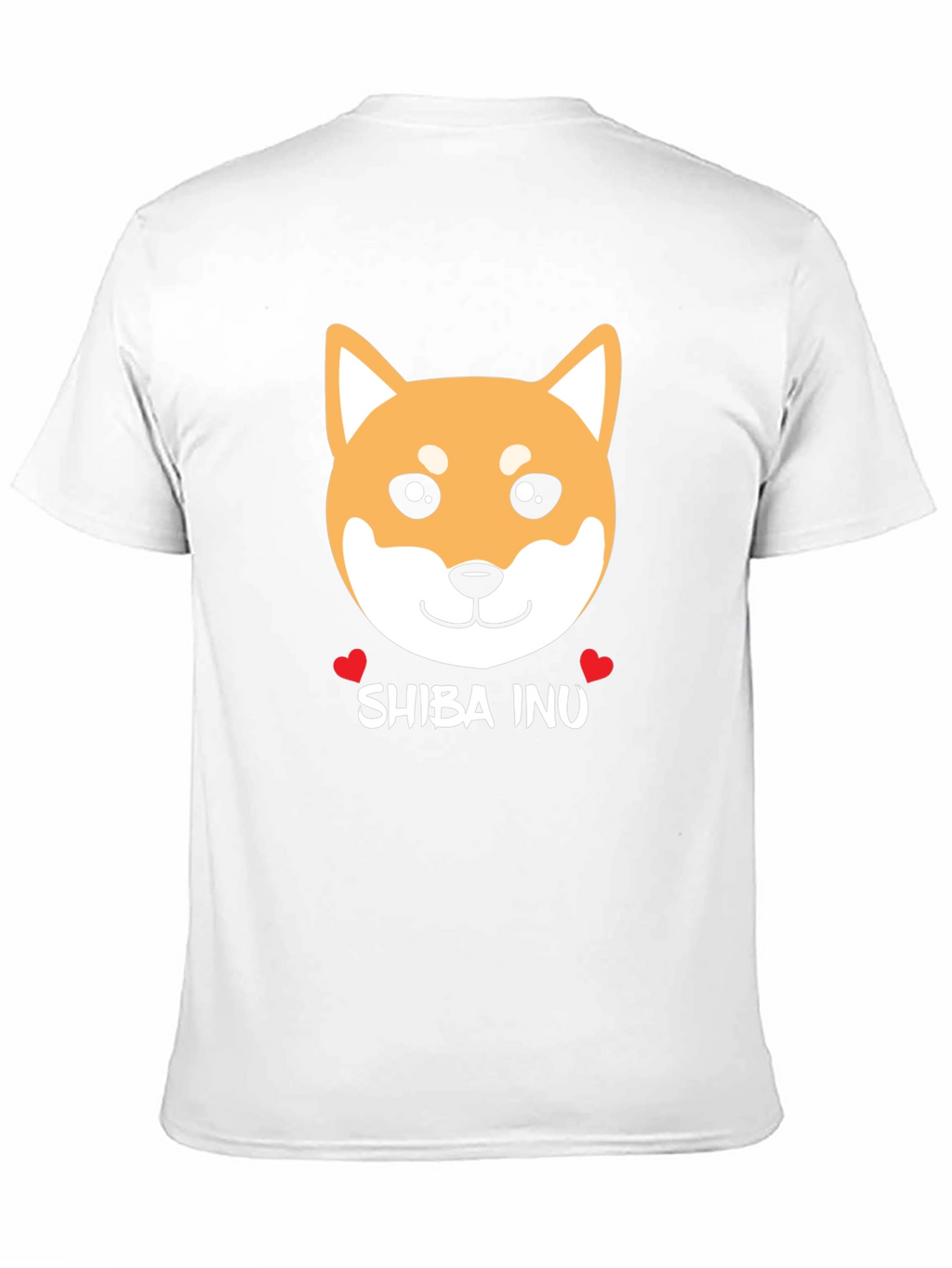 Shiba Inu Dog Graphic Print T-Shirt