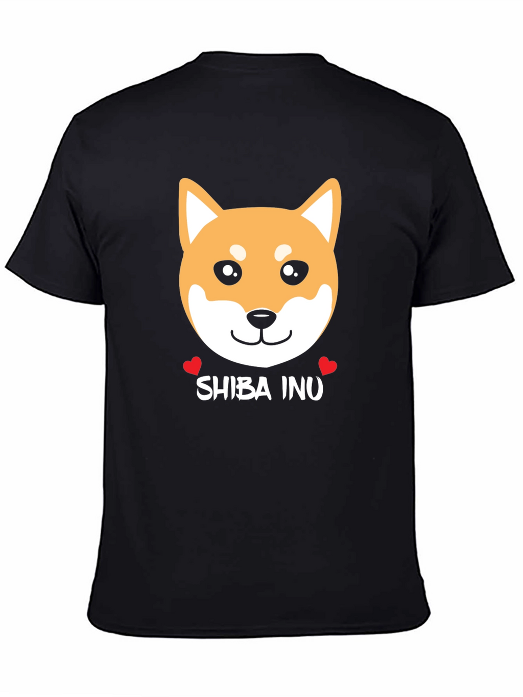 Shiba Inu Dog Graphic Print T-Shirt
