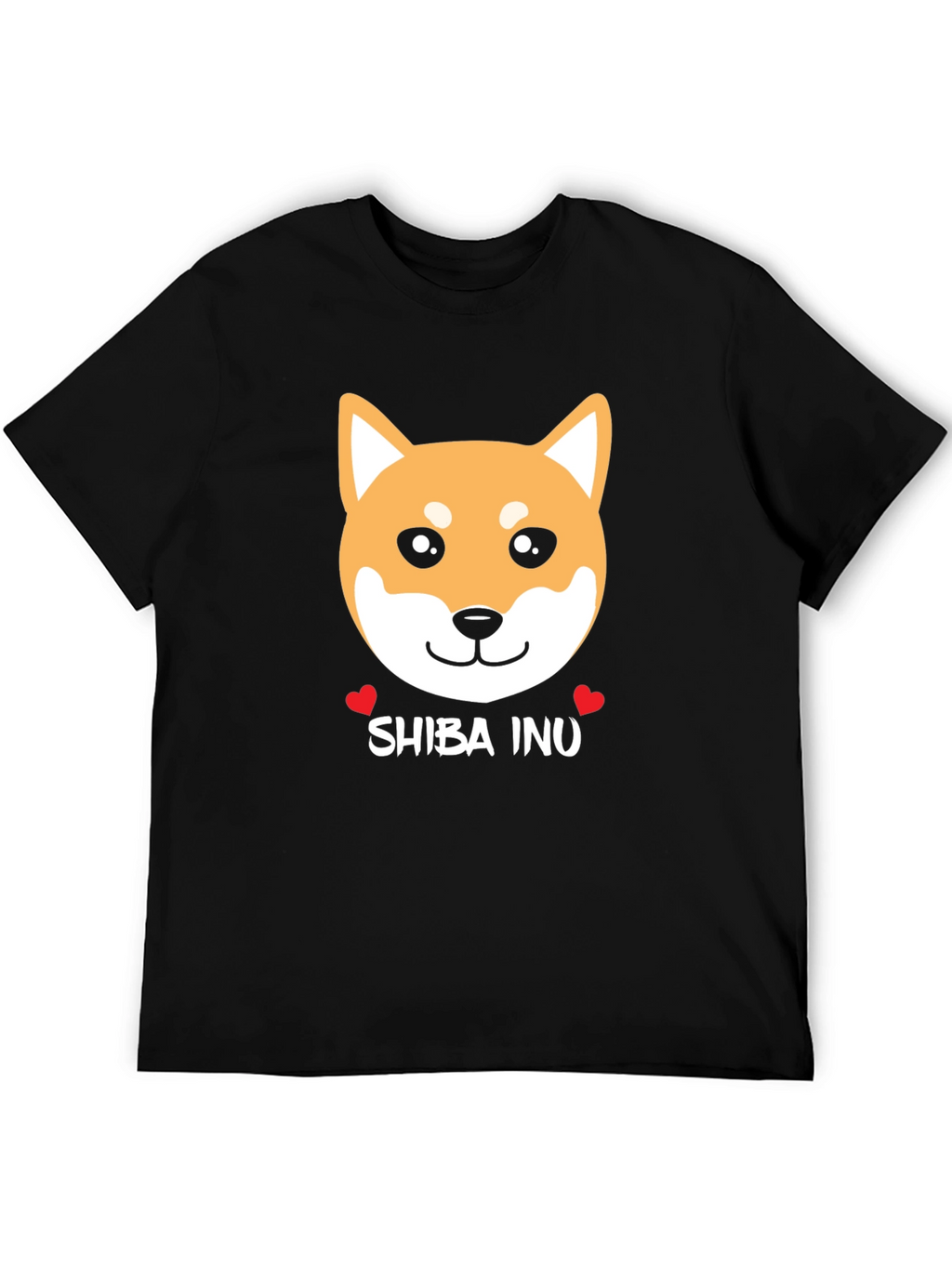 Shiba Inu Dog Graphic Print T-Shirt