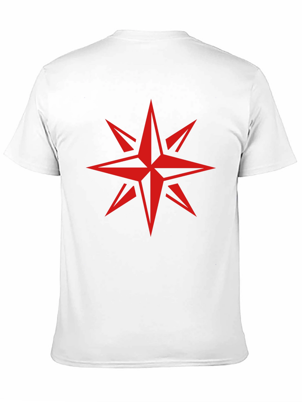 Red Star Compass Black T-Shirt
