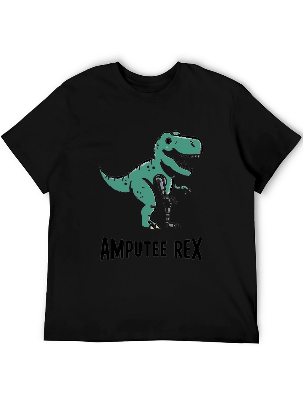 Amputee Rex T-Shirt - Funny Dinosaur Graphic Tee