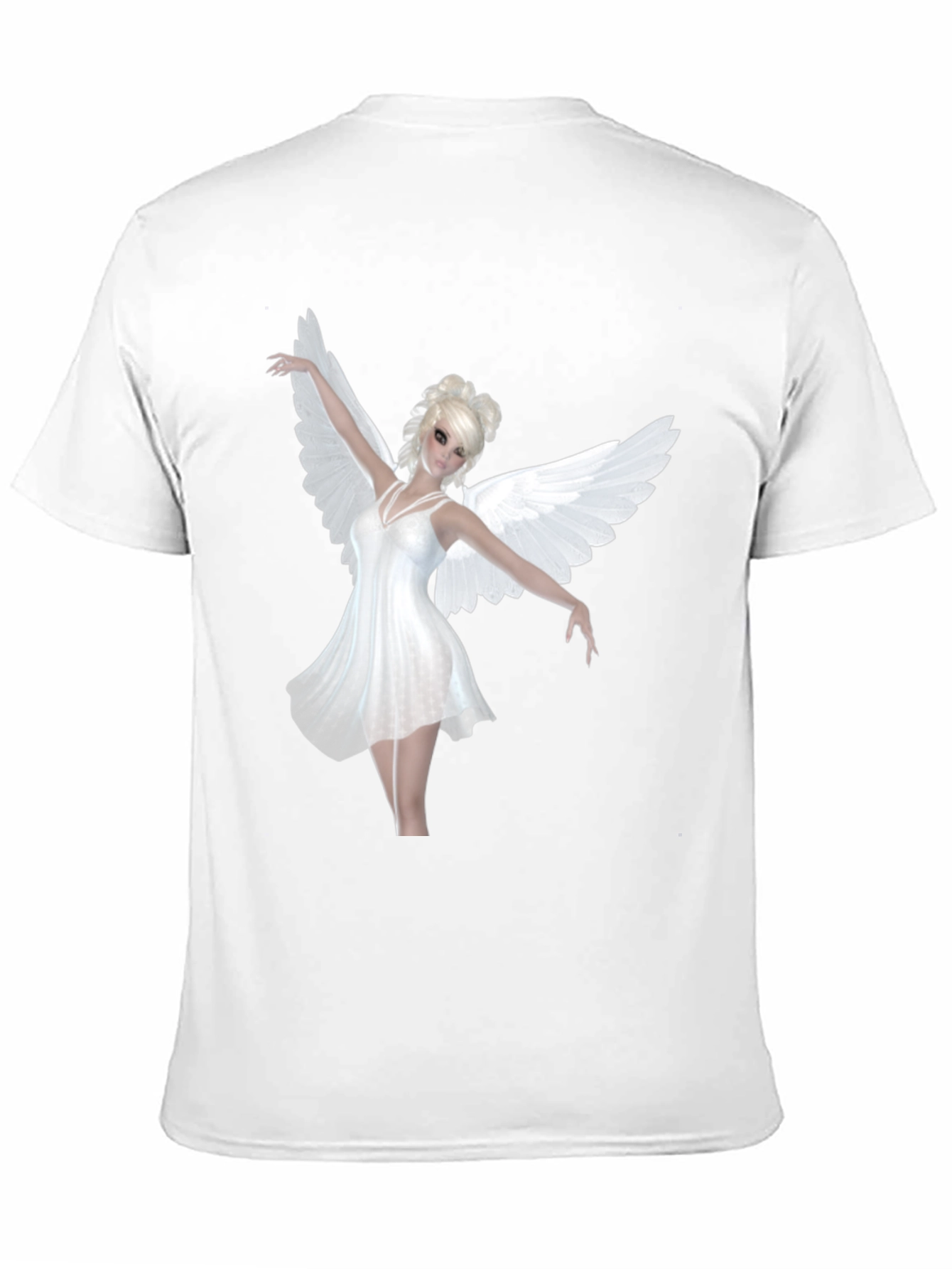Angel Wings Black T-Shirt