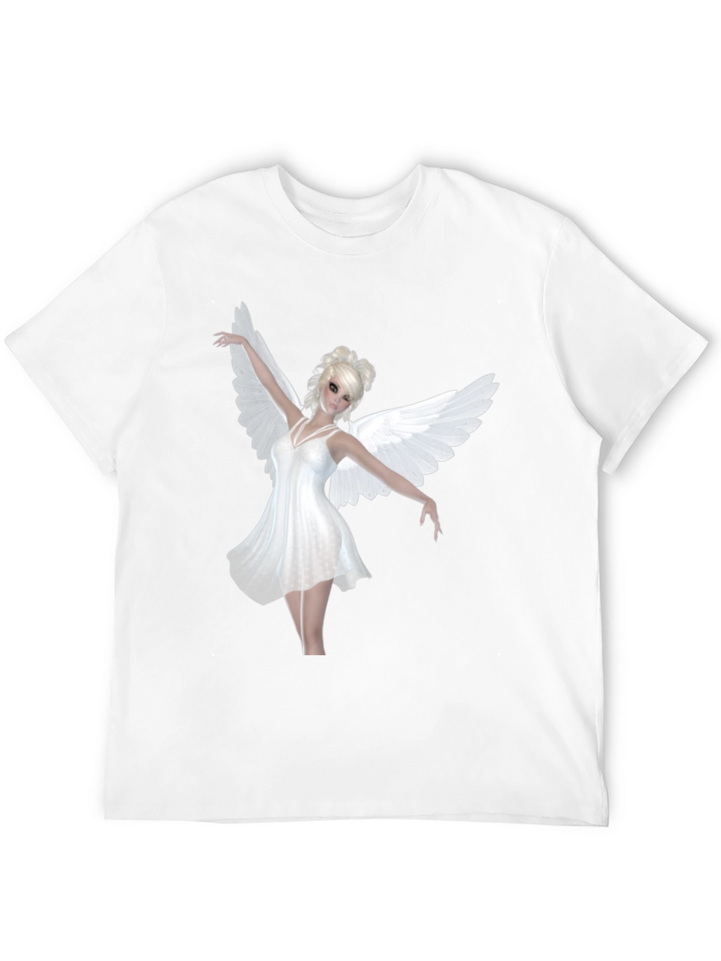 Angel Wings Black T-Shirt
