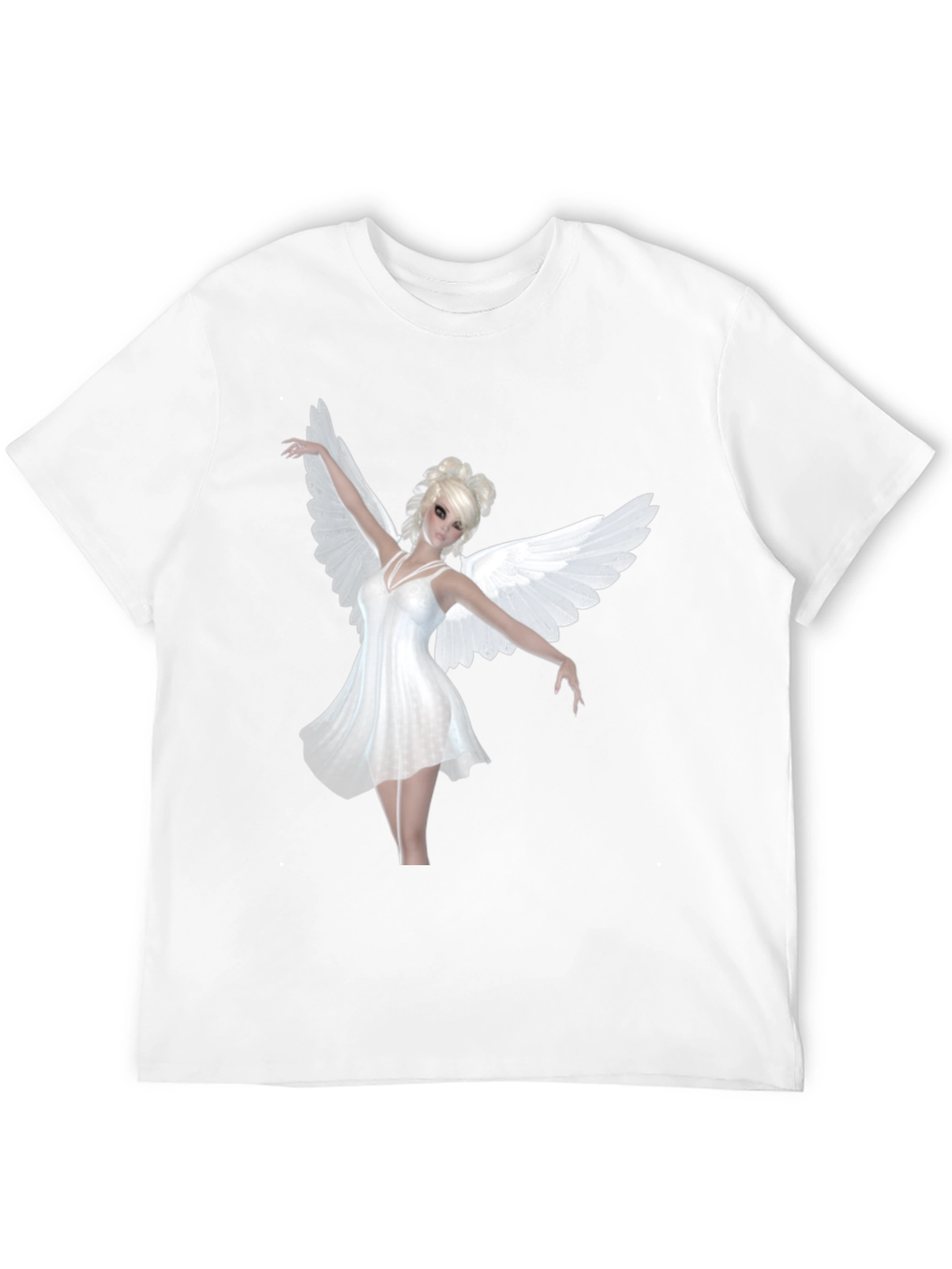 Angel Wings Black T-Shirt