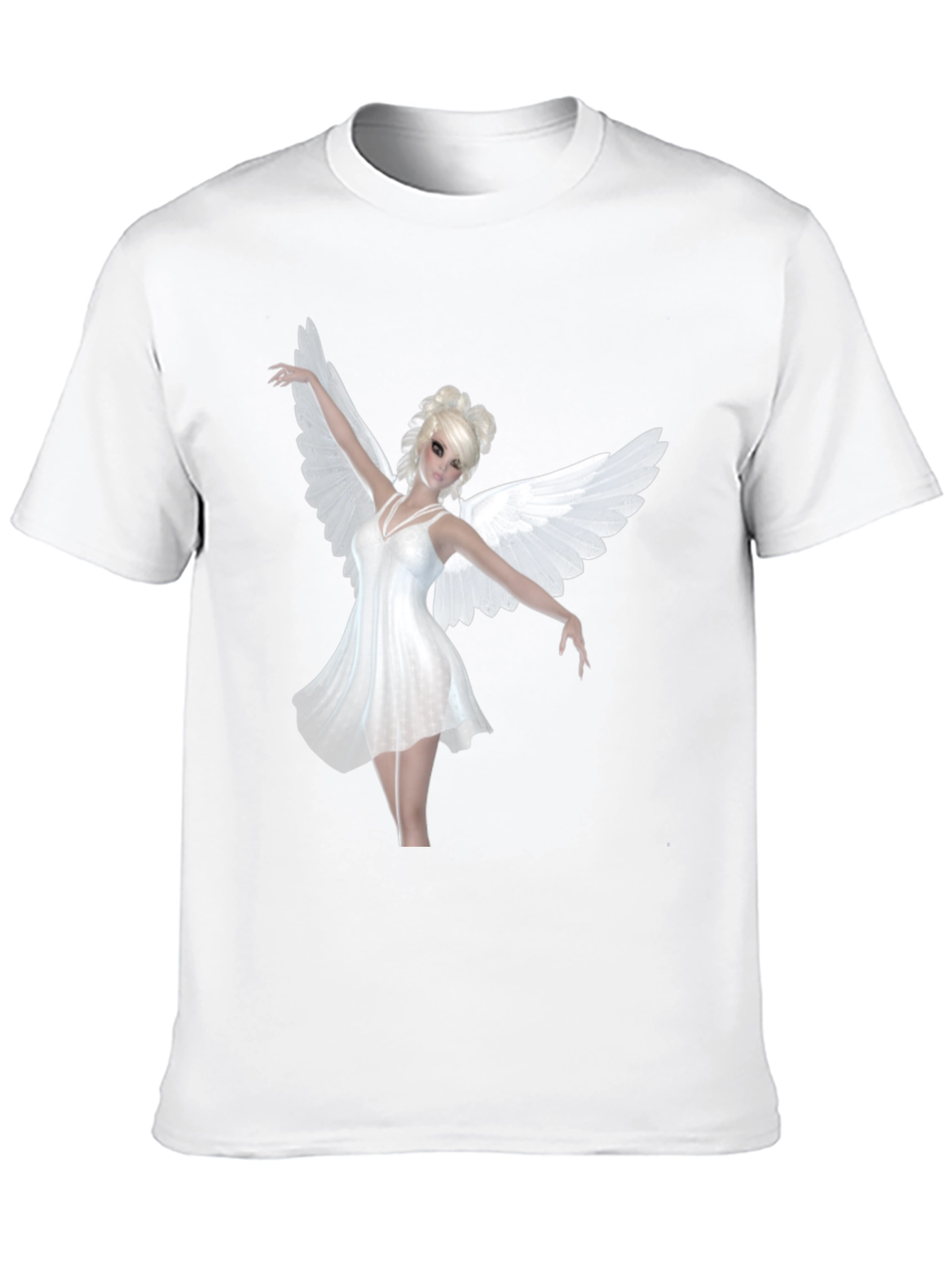 Angel Wings Black T-Shirt
