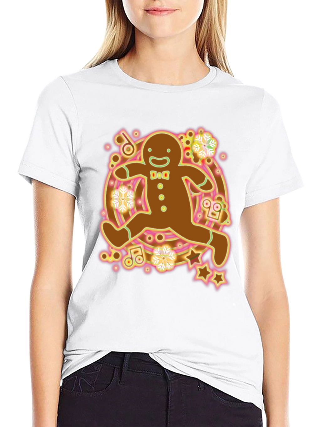 Gingerbread Man Graphic Tee
