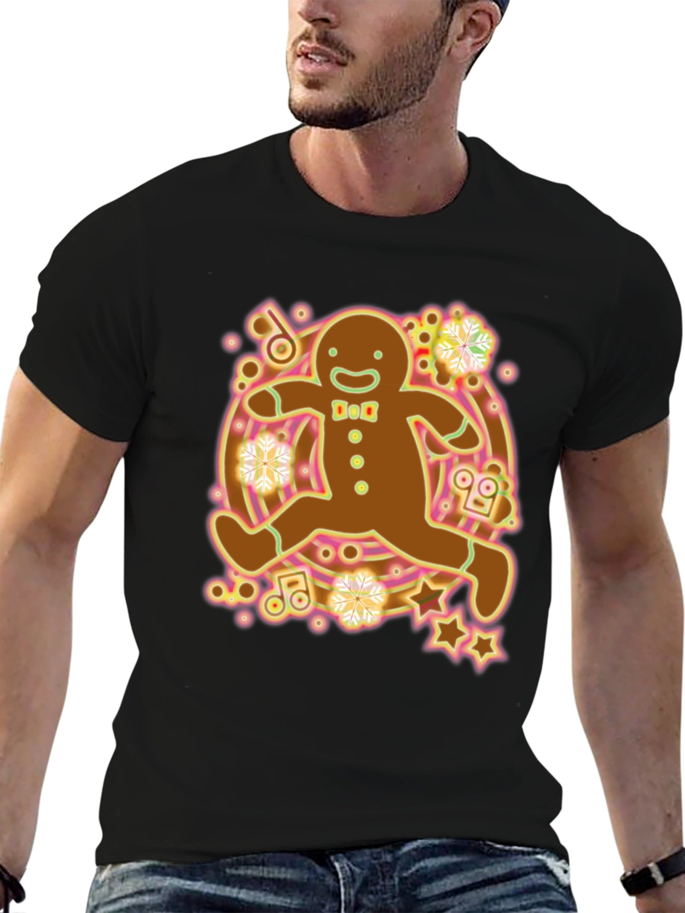 Gingerbread Man Graphic Tee