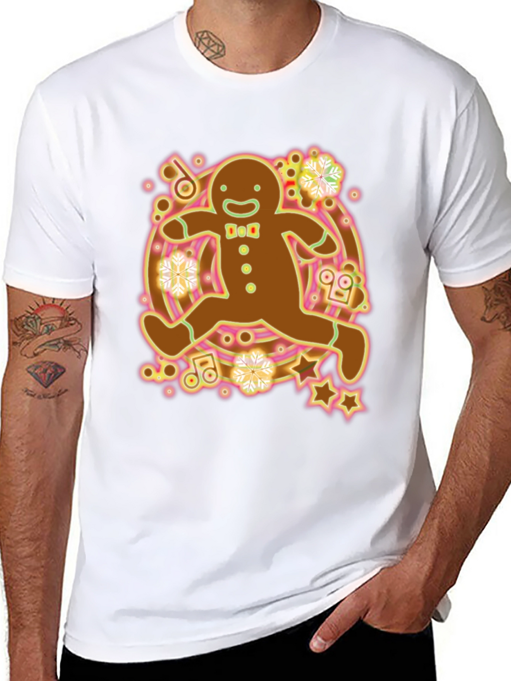 Gingerbread Man Graphic Tee