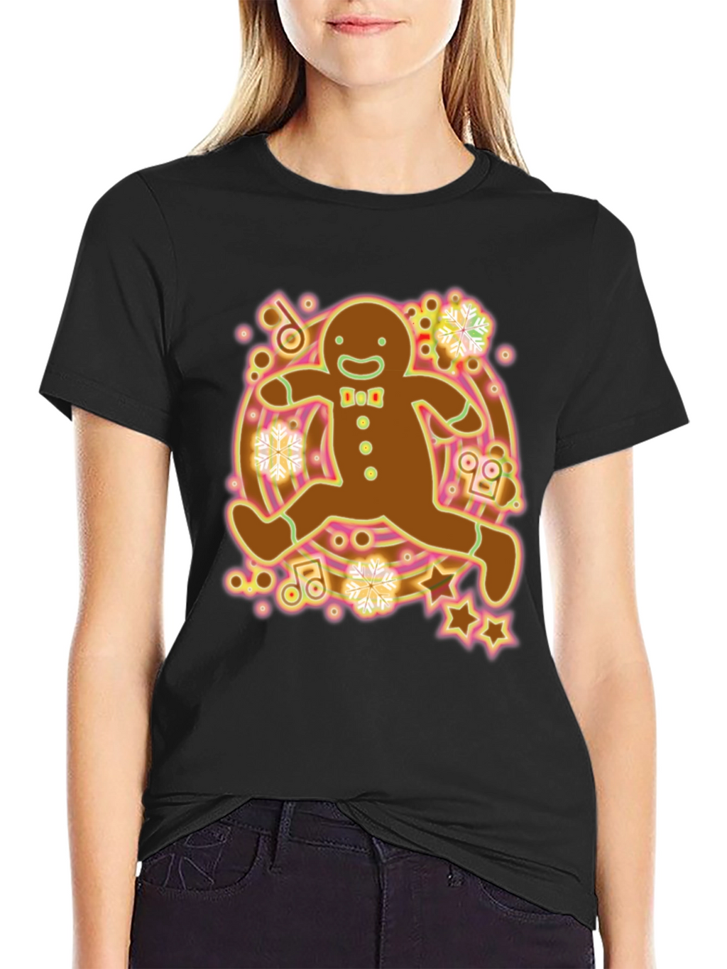 Gingerbread Man Graphic Tee