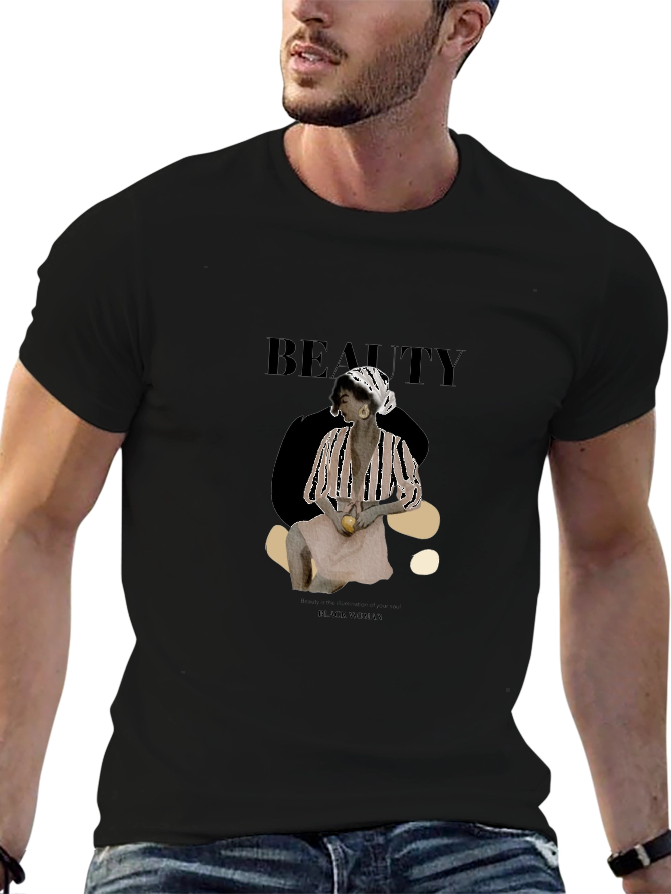 Beauty Black Women Graphic T-Shirt