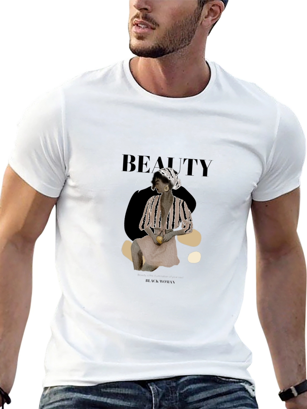 Beauty Black Women Graphic T-Shirt
