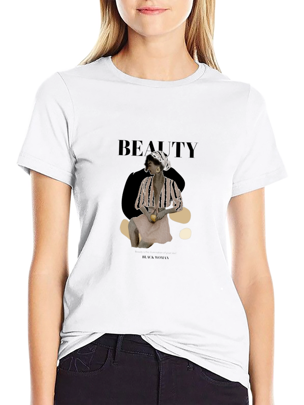 Beauty Black Women Graphic T-Shirt