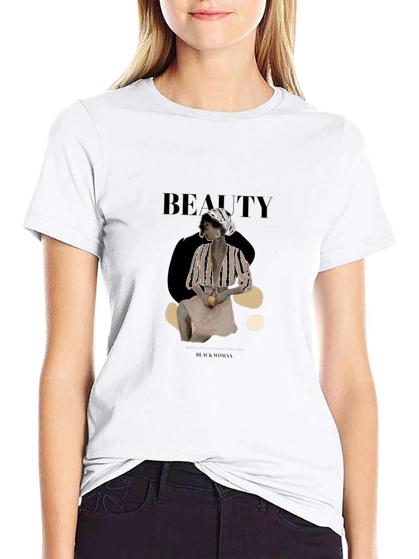 Beauty Black Women Graphic T-Shirt