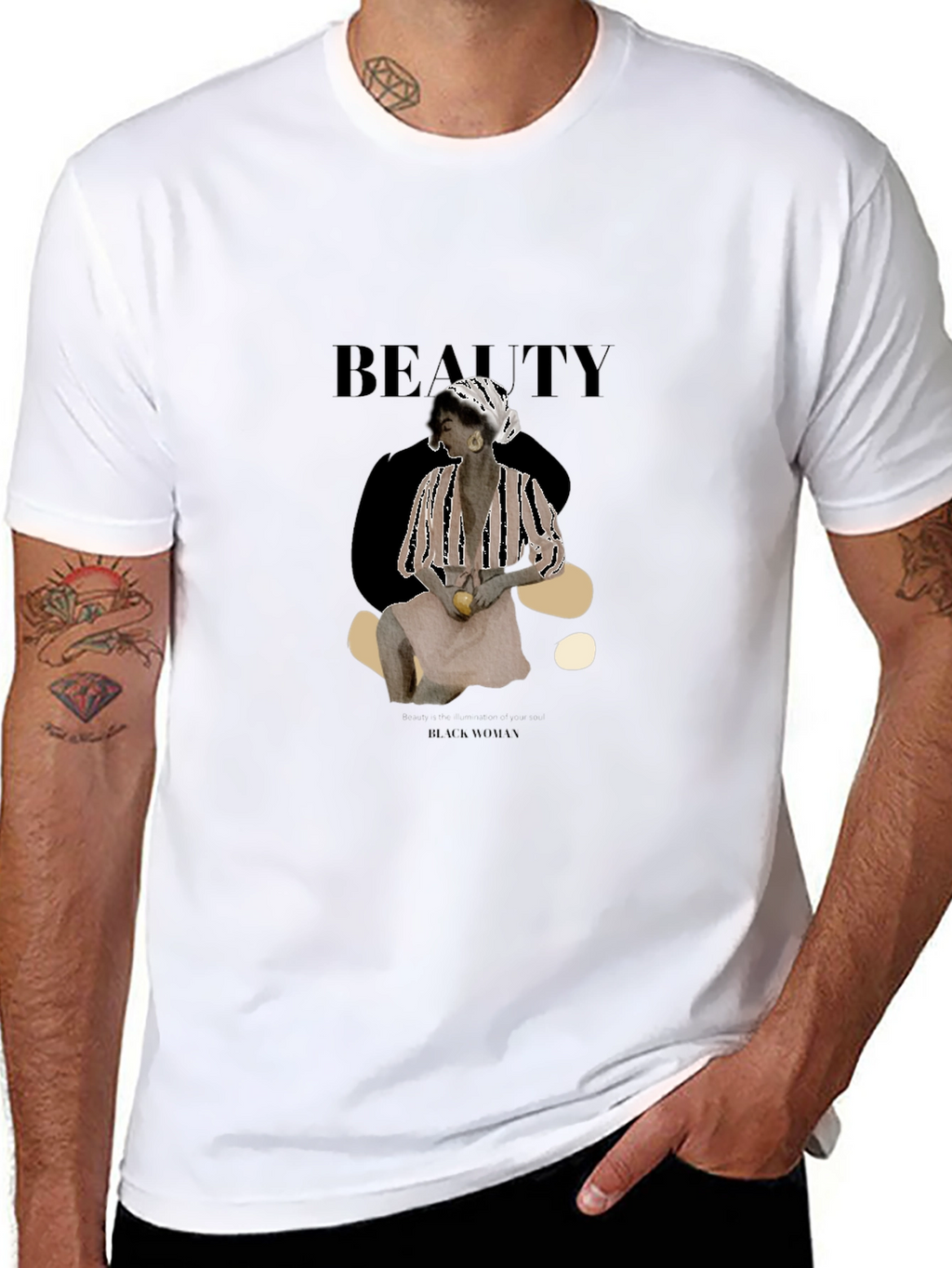 Beauty Black Women Graphic T-Shirt