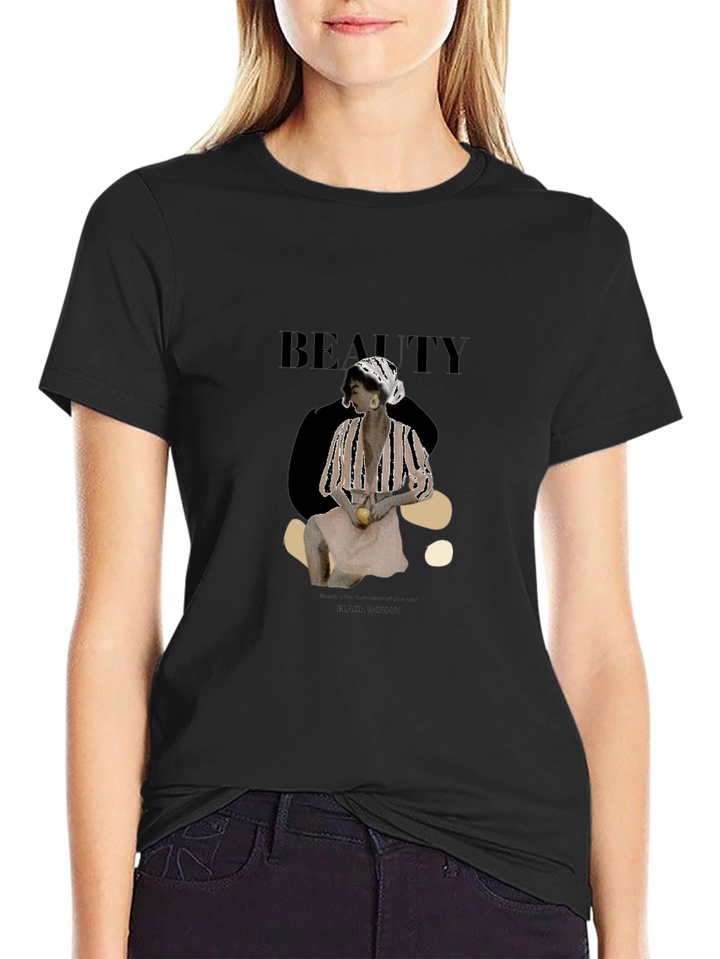 Beauty Black Women Graphic T-Shirt