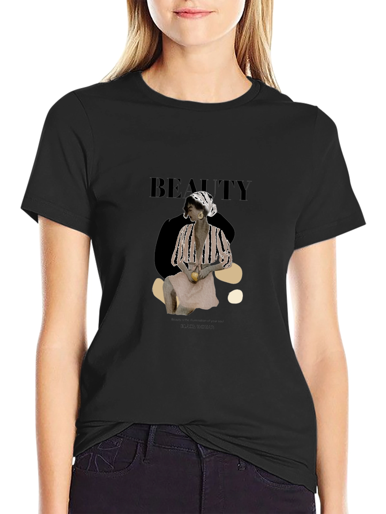 Beauty Black Women Graphic T-Shirt