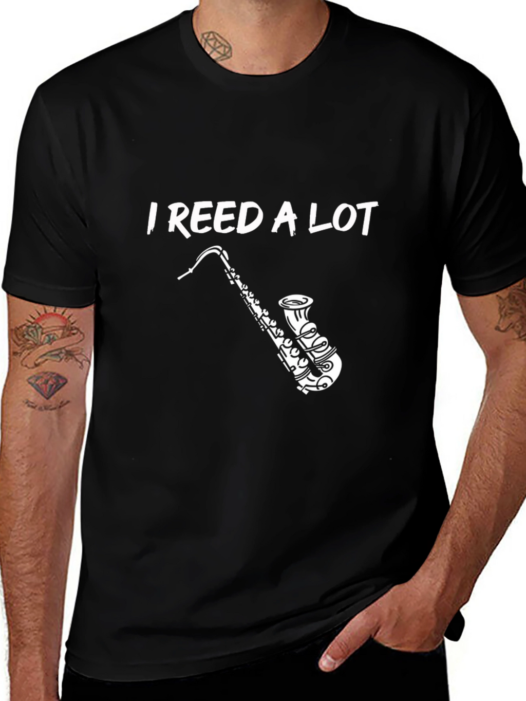 I Reed a Lot Saxophone T-Shirt