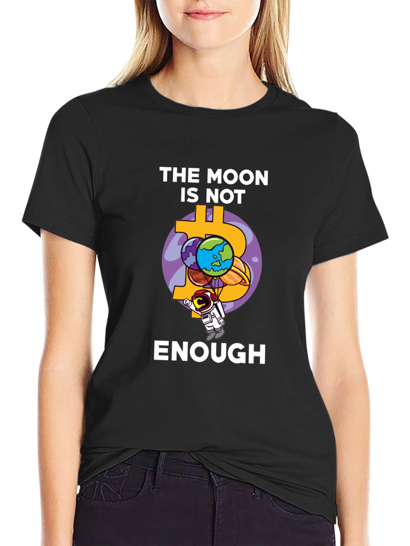 Bitcoin to the Stars T-Shirt