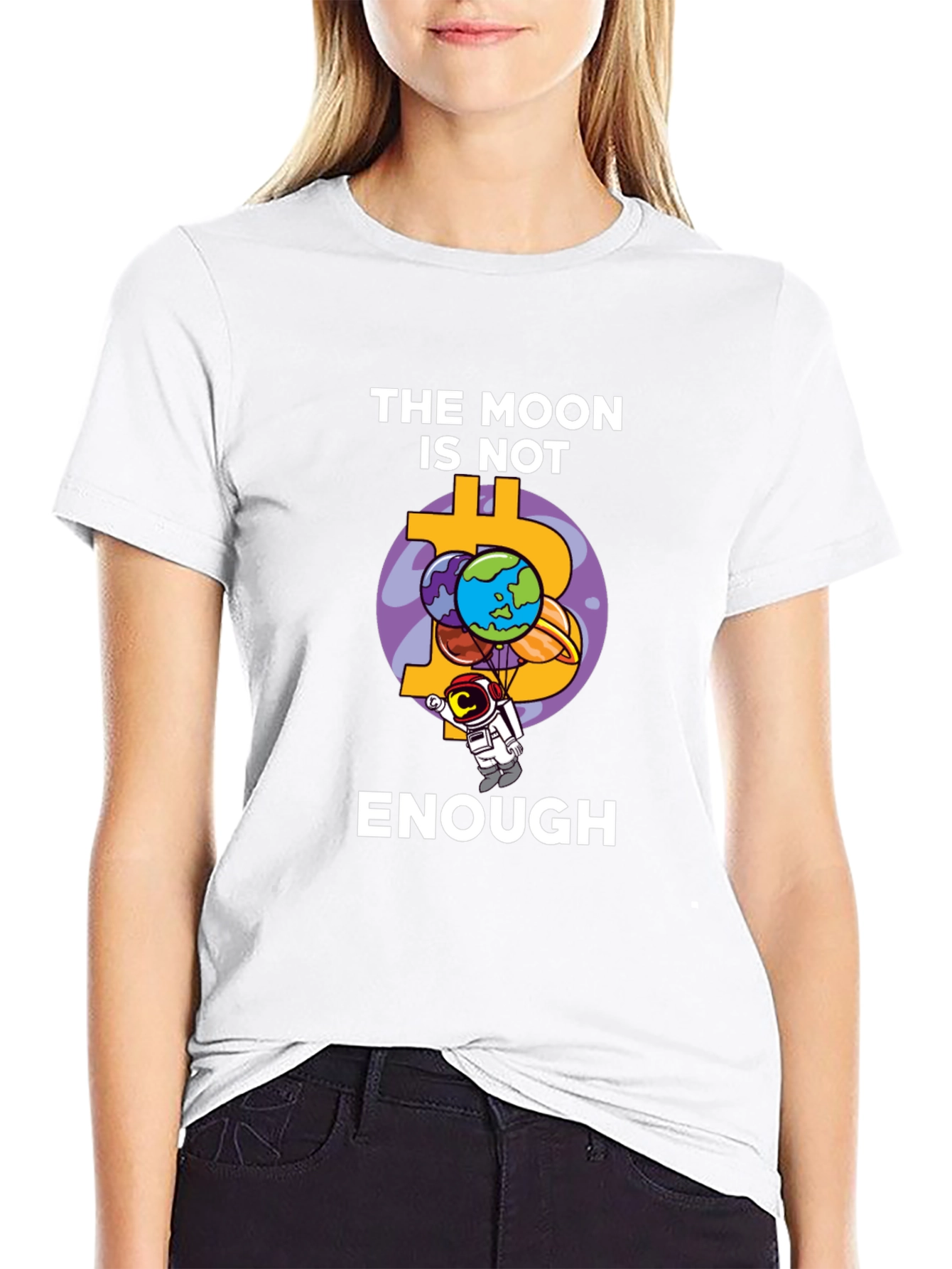 Bitcoin to the Stars T-Shirt