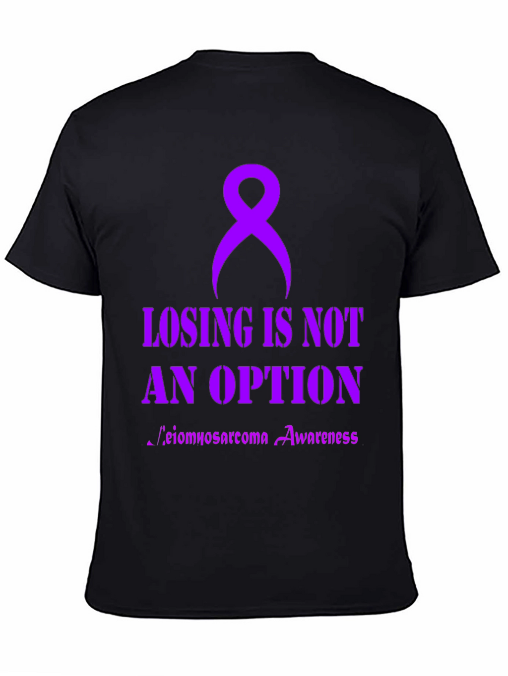 Leimyosarcoma Awareness Ribbon T-Shirt