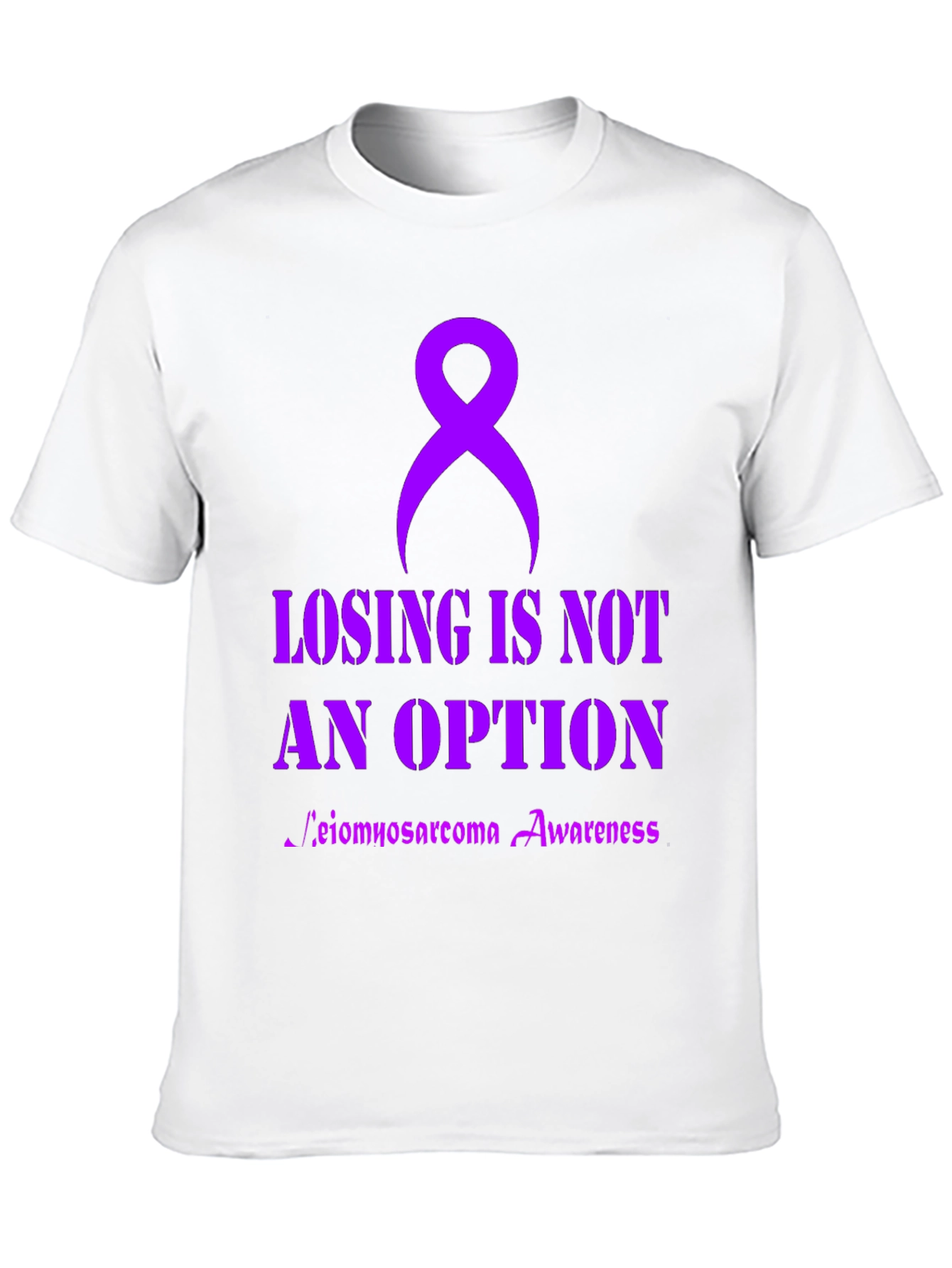 Leimyosarcoma Awareness Ribbon T-Shirt
