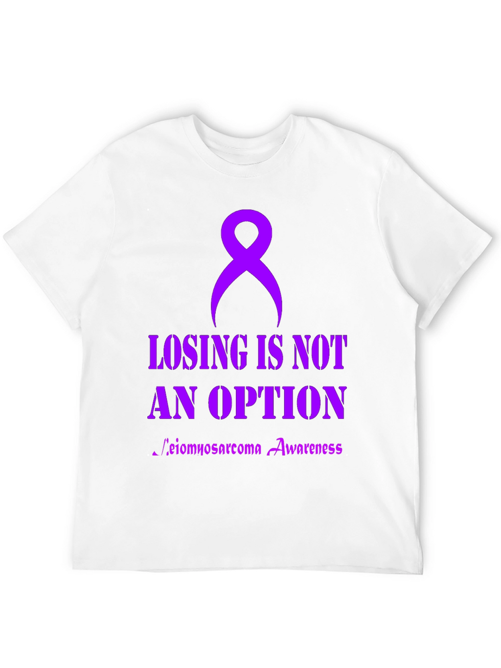 Leimyosarcoma Awareness Ribbon T-Shirt