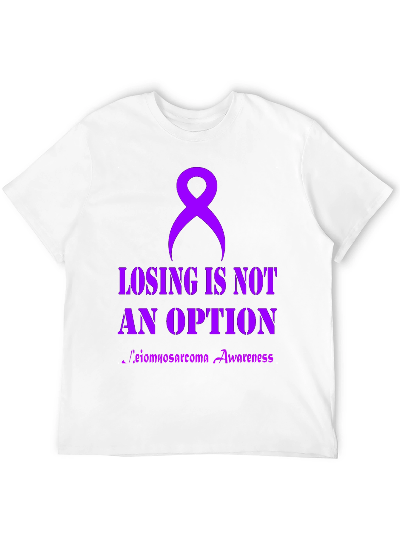 Leimyosarcoma Awareness Ribbon T-Shirt