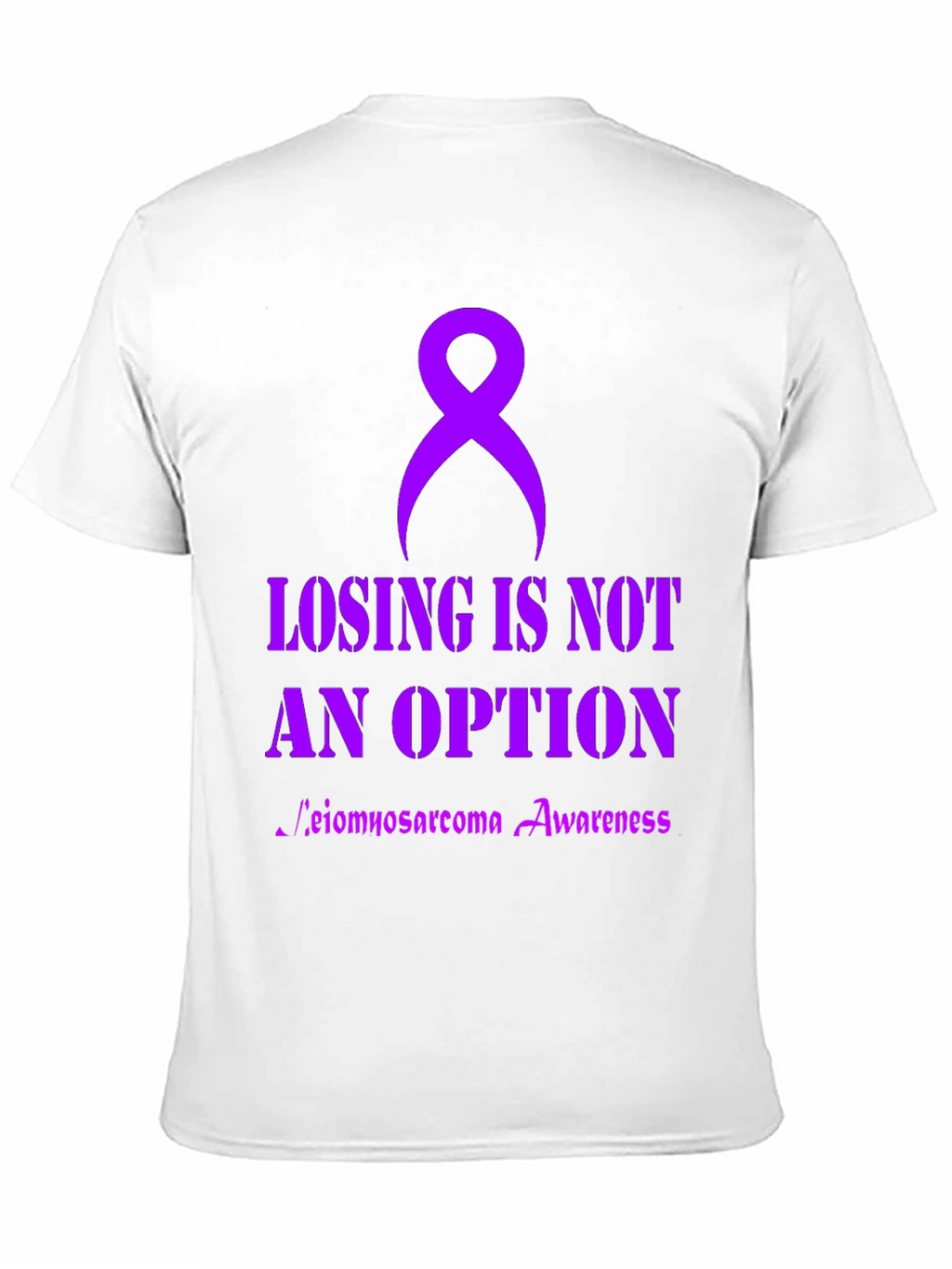 Leimyosarcoma Awareness Ribbon T-Shirt