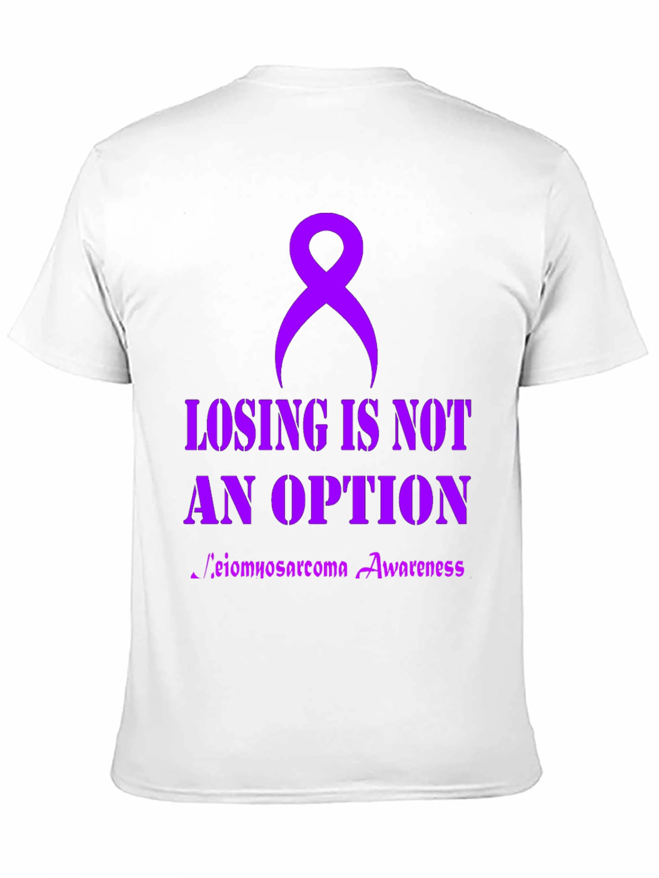Leimyosarcoma Awareness Ribbon T-Shirt