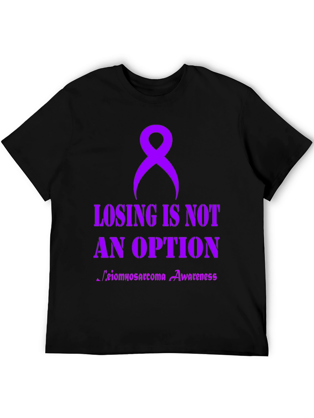 Leimyosarcoma Awareness Ribbon T-Shirt
