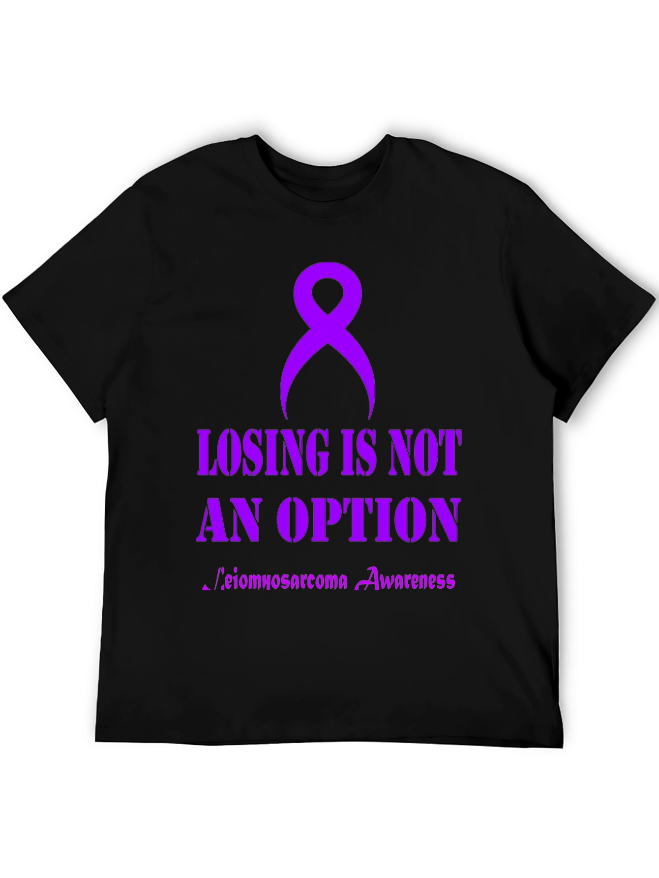 Leimyosarcoma Awareness Ribbon T-Shirt