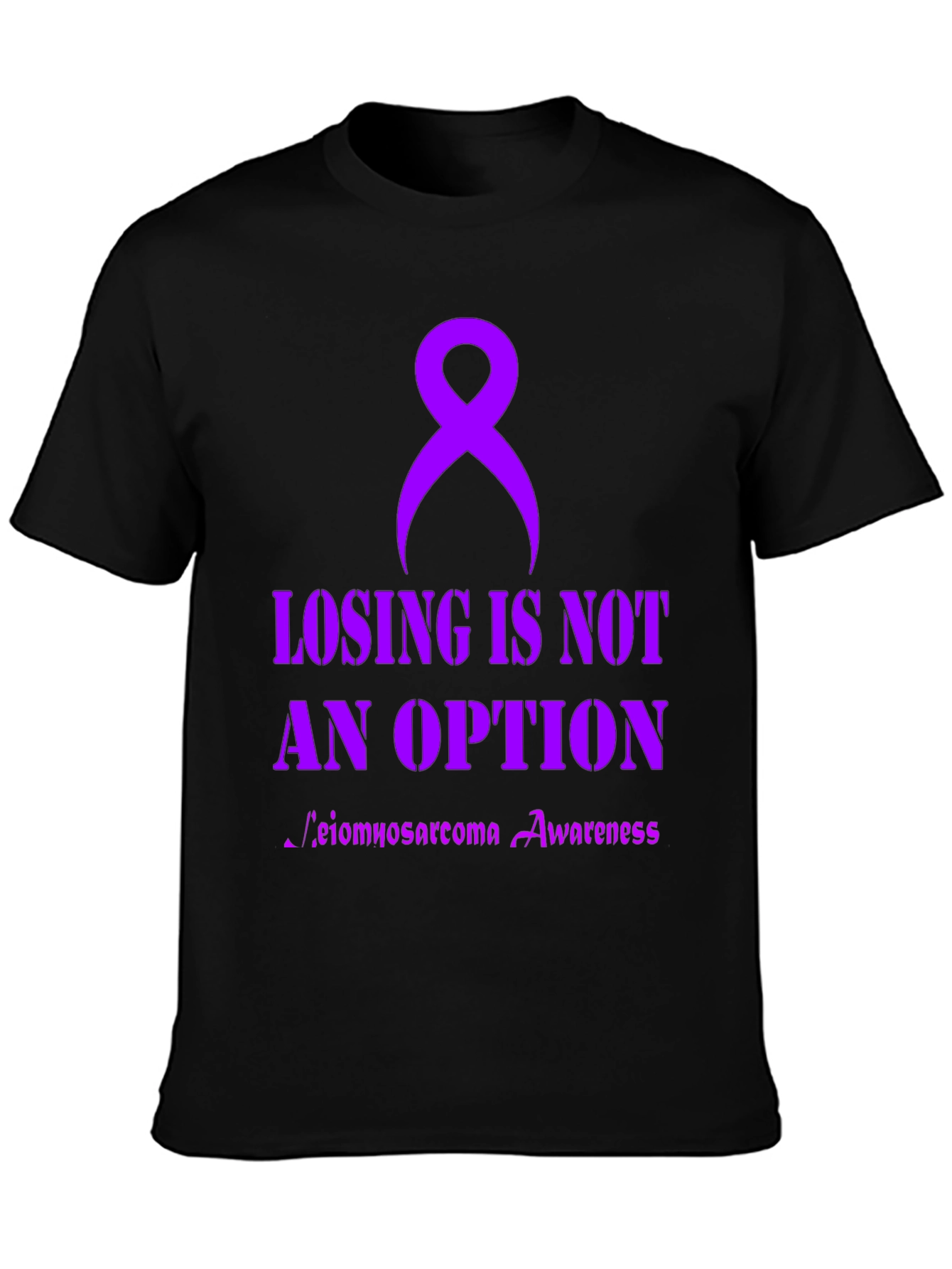 Leimyosarcoma Awareness Ribbon T-Shirt