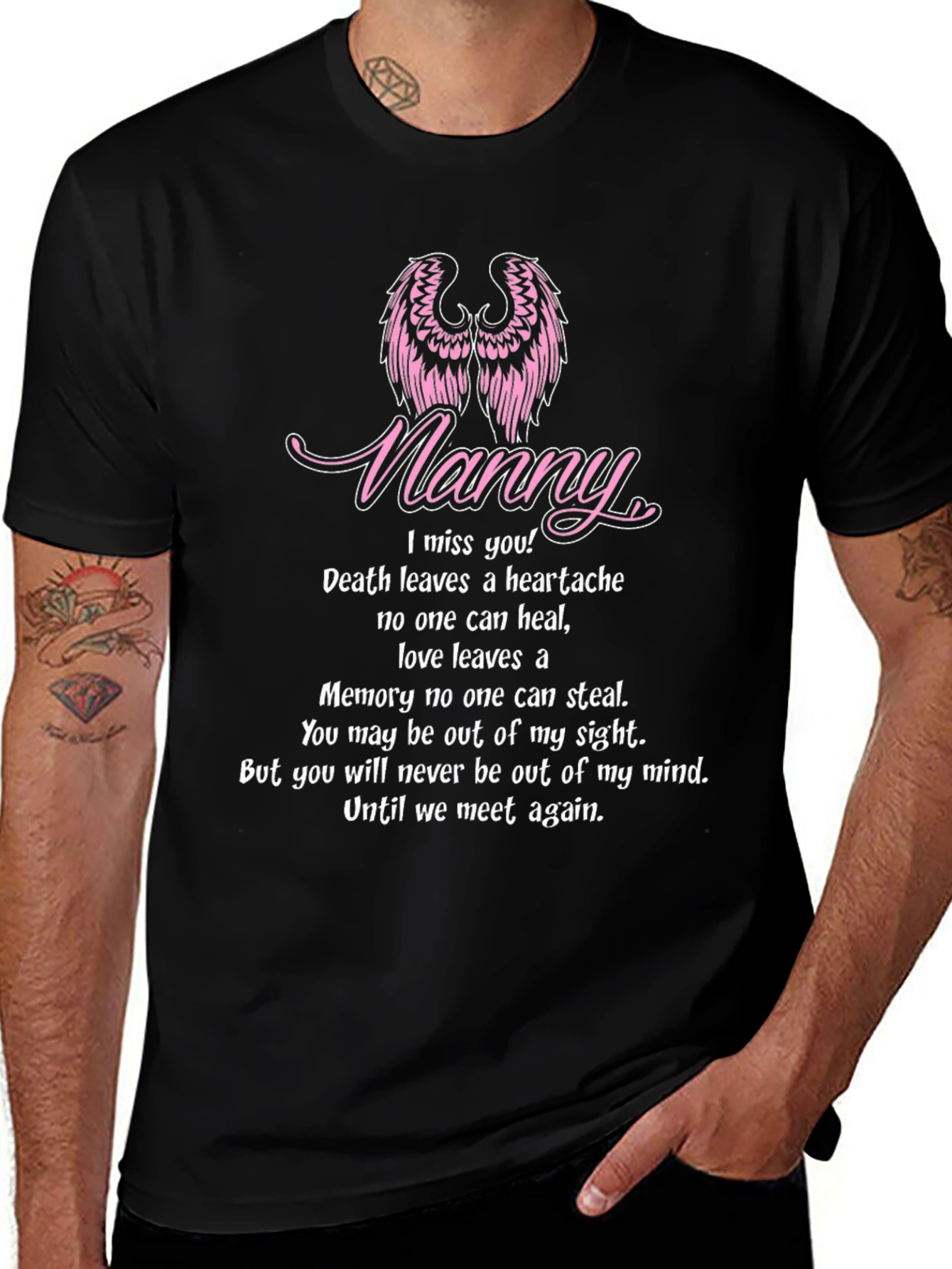 In Loving Memory Nanny T-Shirt