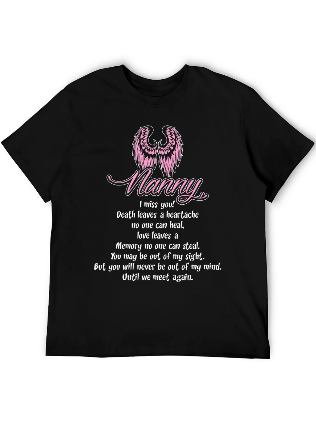 In Loving Memory Nanny T-Shirt