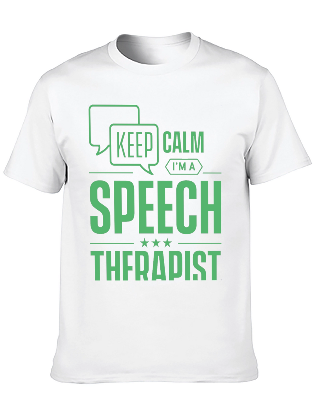 Keep Calm Im a Speech Therapist T-Shirt