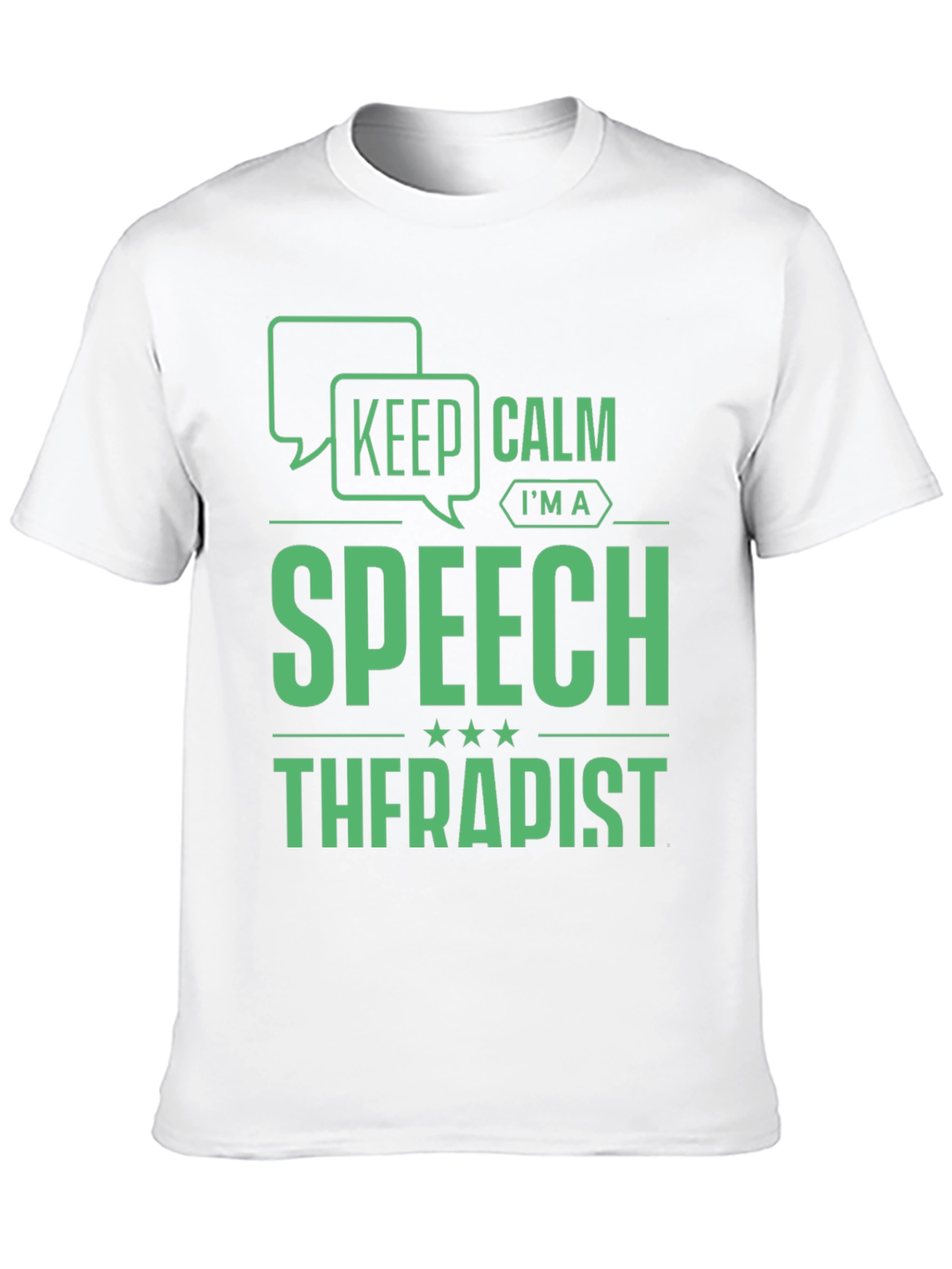 Keep Calm Im a Speech Therapist T-Shirt
