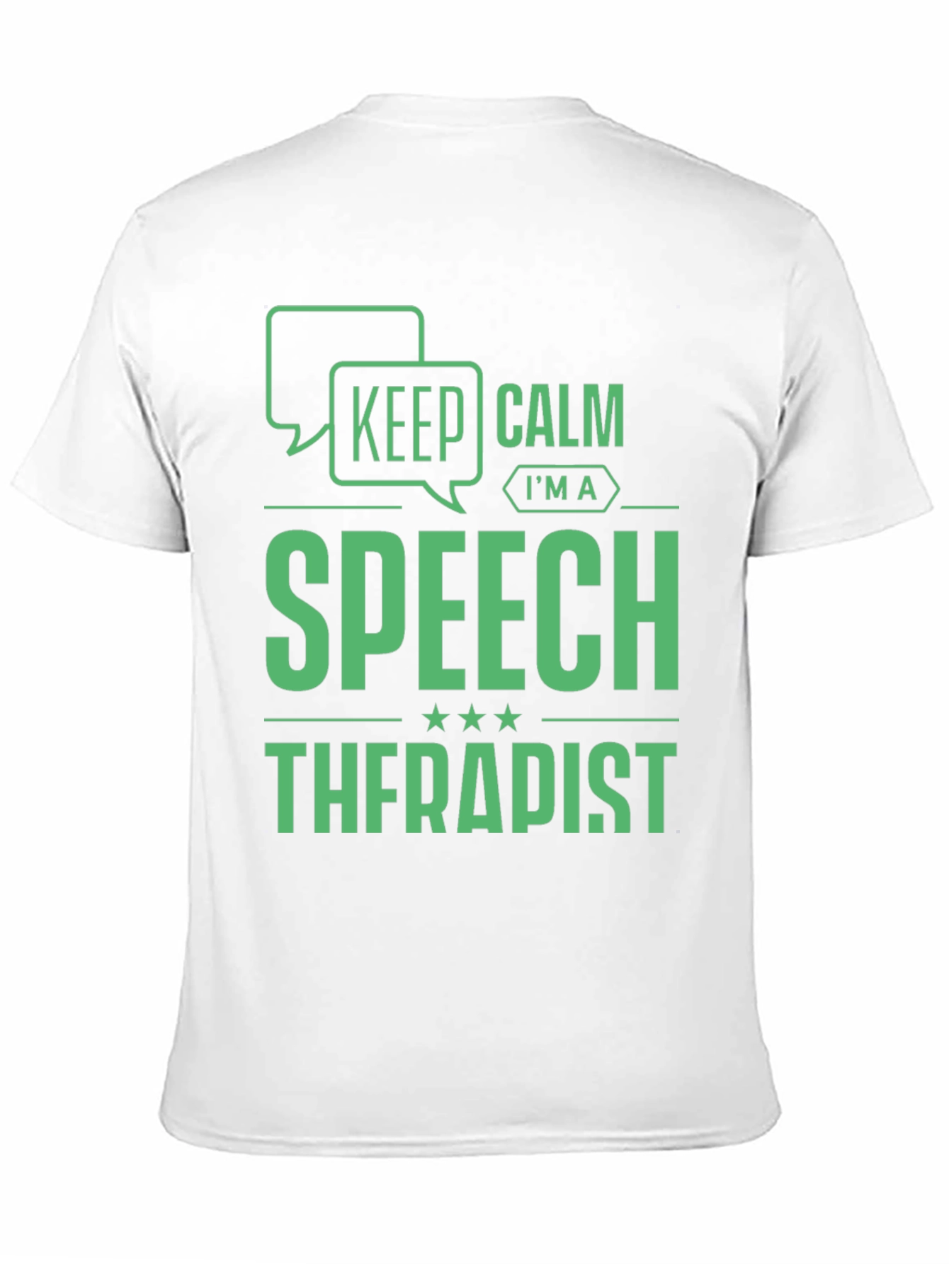 Keep Calm Im a Speech Therapist T-Shirt