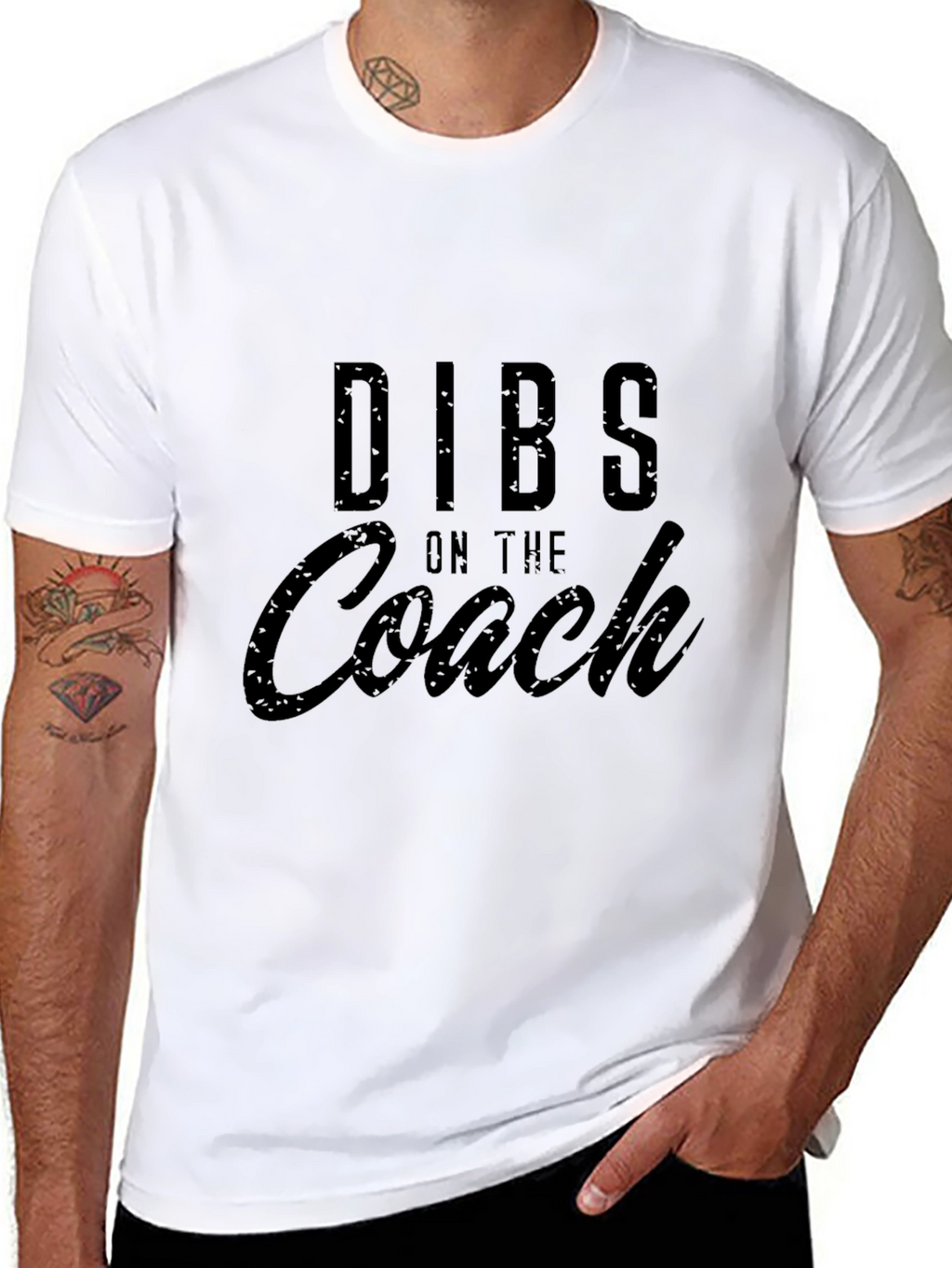 Dibs on the Coach - Novelty T-Shirt