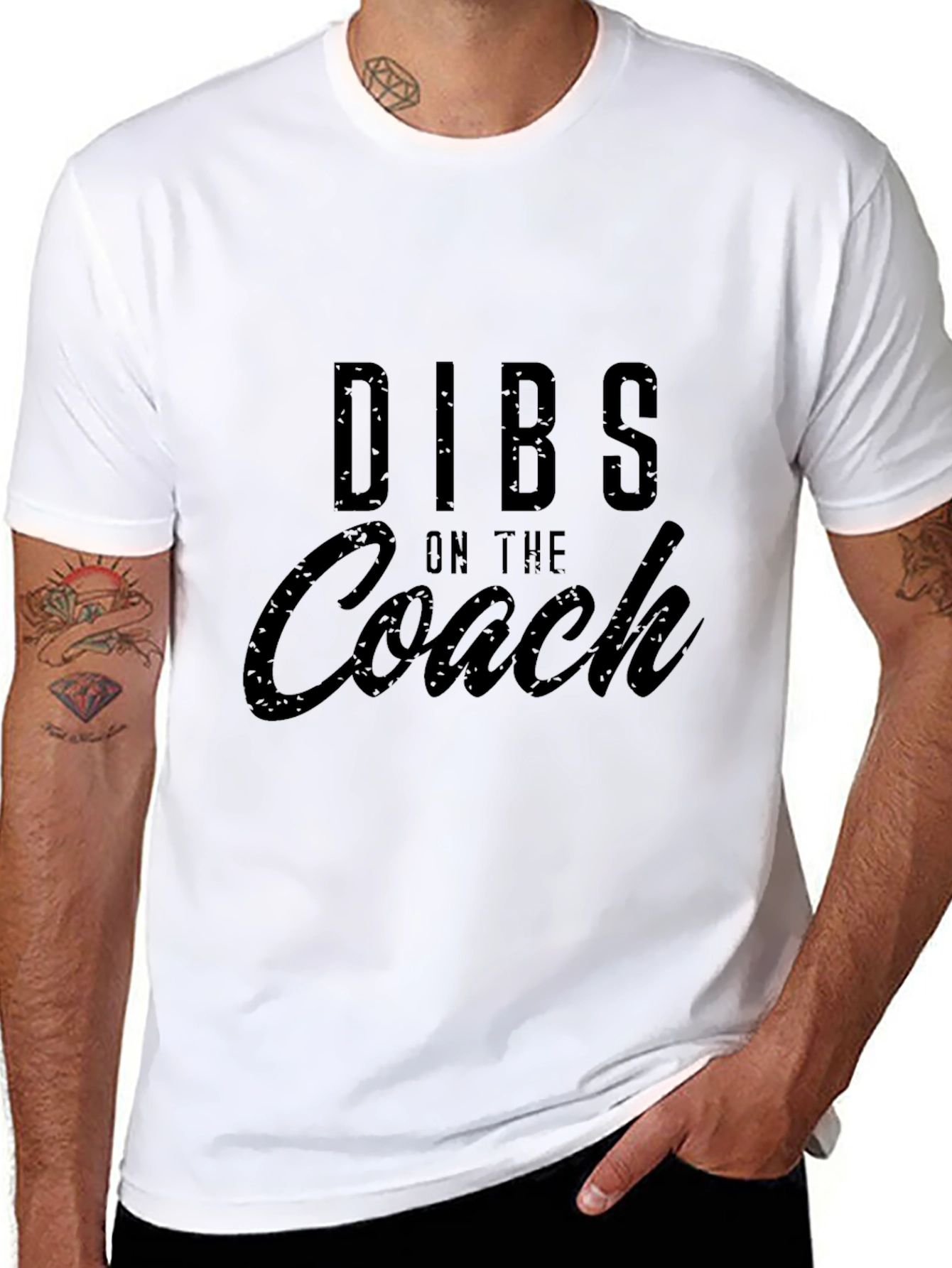 Dibs on the Coach - Novelty T-Shirt